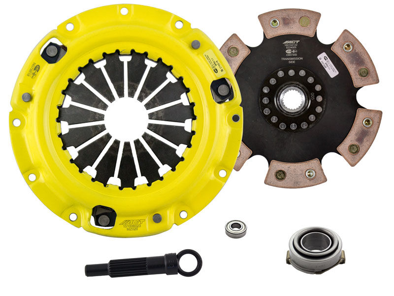 1990-1995 Mazda Protege 1.8L 4-CYL ACT Clutch Kit HD/Race Rigid 6 Pad Kit - ZP2-HDR6 - Advanced Clutch