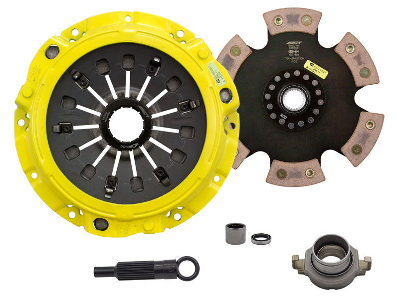1993-1995 Mazda RX-7 1.3L ACT Clutch Kit HD-M/Race Rigid 6 Pad Kit - ZX6-HDR6 - Advanced Clutch