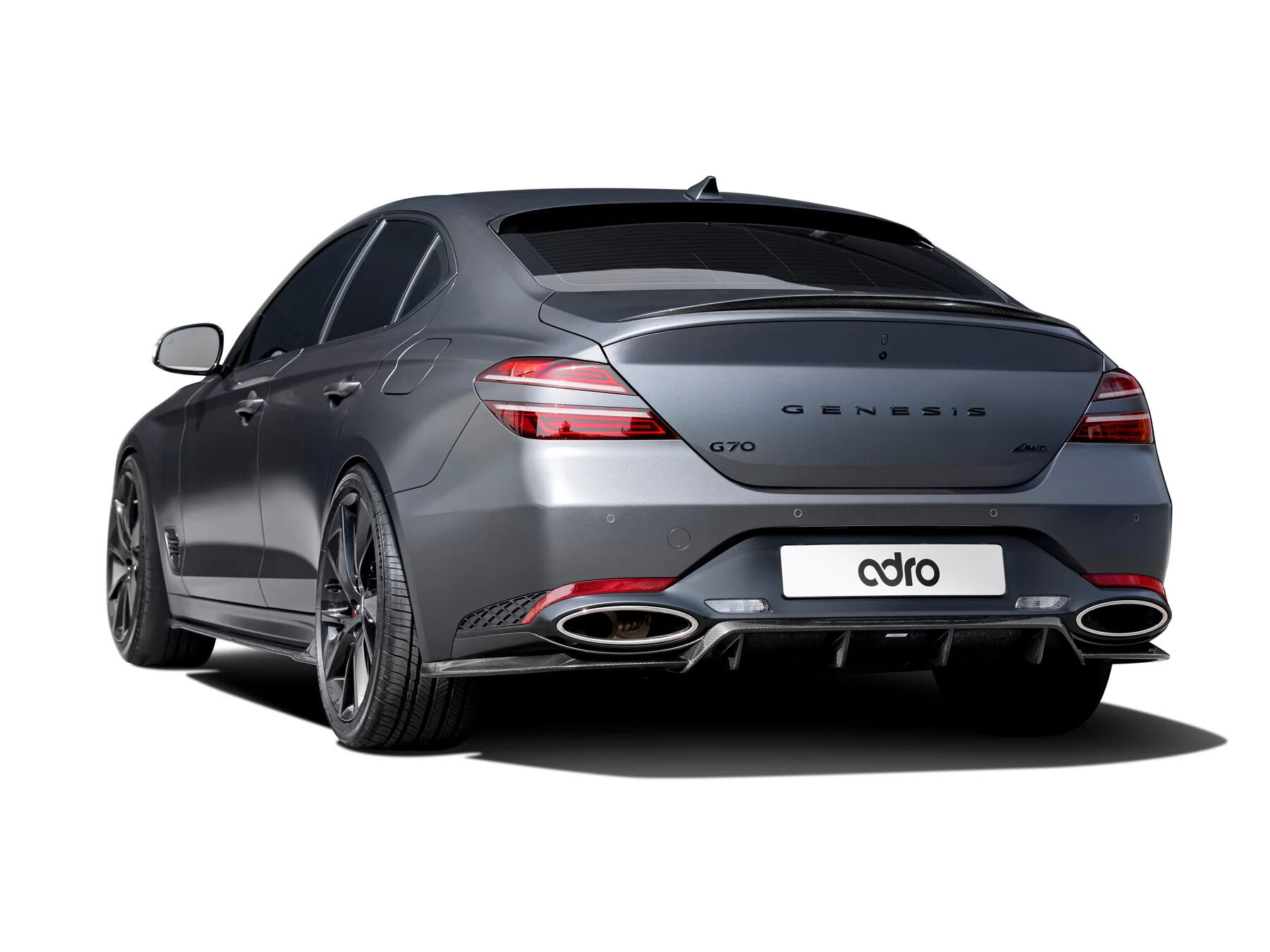 2022-2023 Genesis G70 3.3T V1 Carbon Fiber Rear Diffuser by ADRO USA