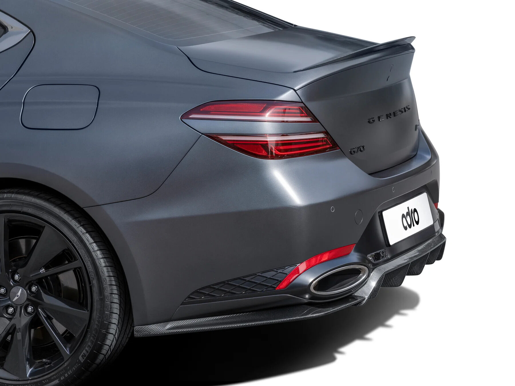 2022-2023 Genesis G70 3.3T V1 Carbon Fiber Rear Diffuser by ADRO USA