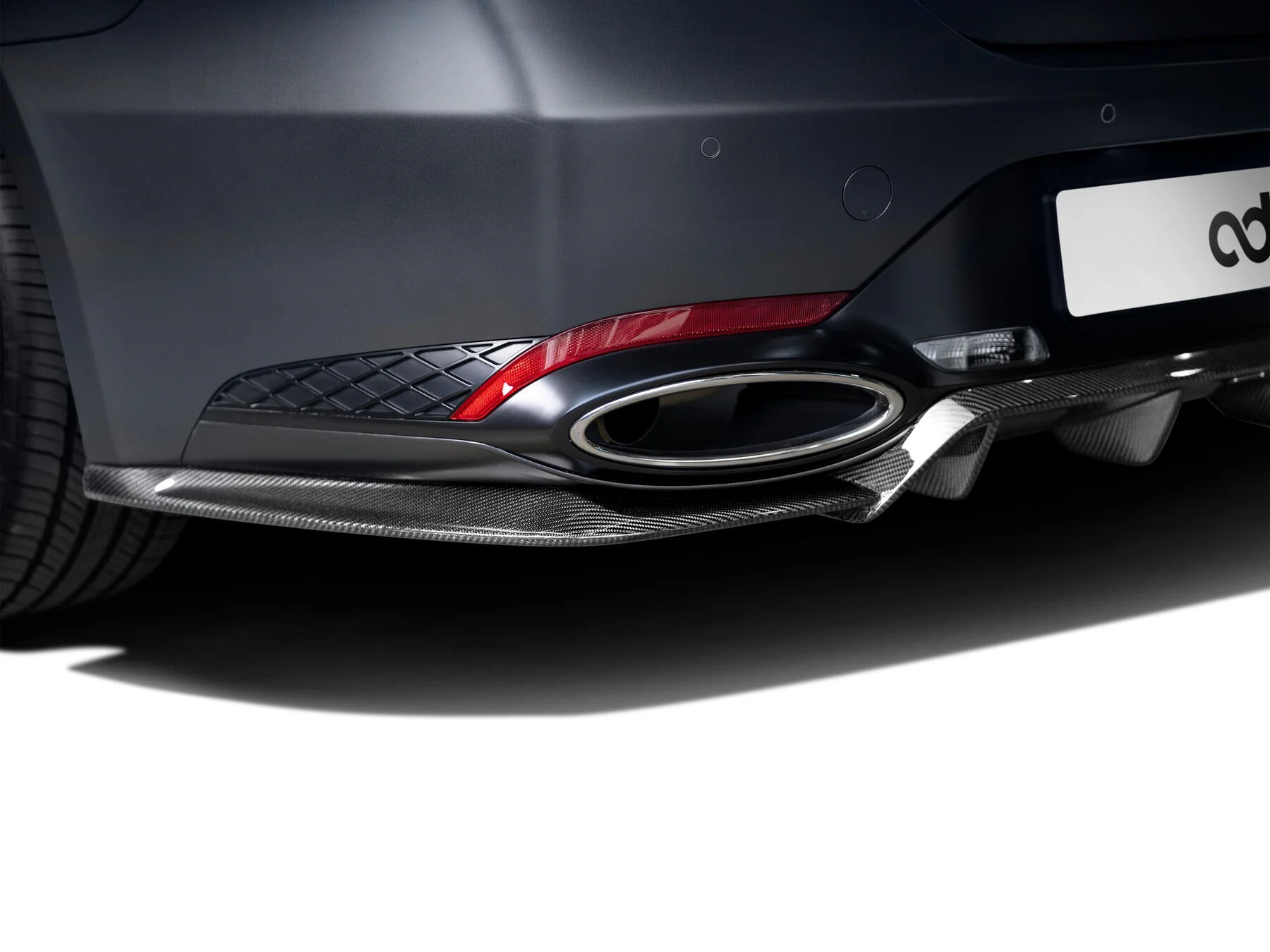 2022-2023 Genesis G70 3.3T V1 Carbon Fiber Rear Diffuser by ADRO USA