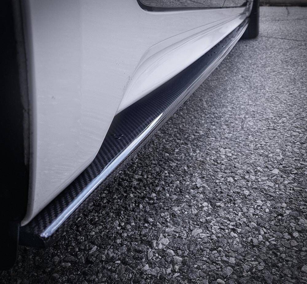 2016-2020 Genesis G80 DH V1 Carbon Fiber Side Skirts by ADRO USA - A11A20-1401