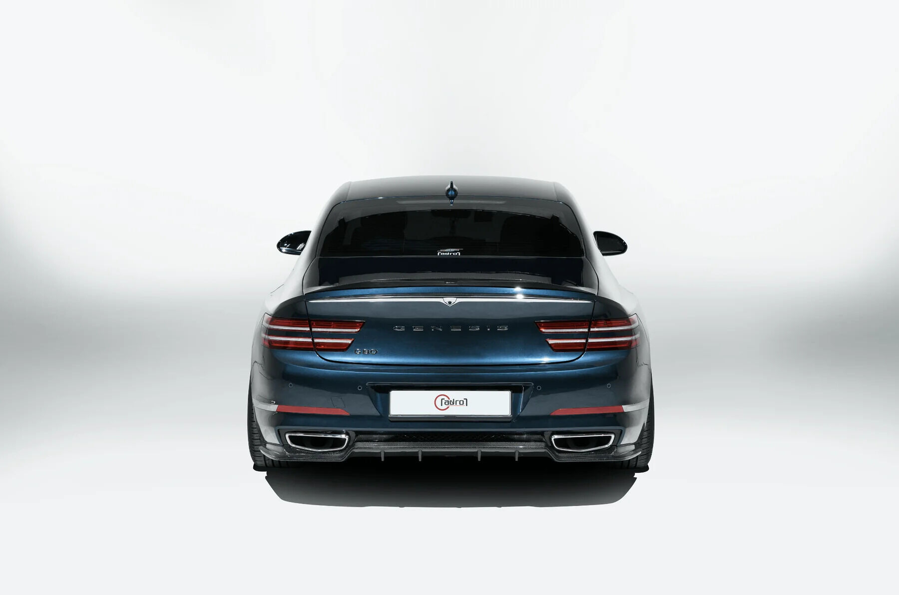 2021-2023 Genesis G80 Prestige/Advanced 2.5T/3.5T RG3 V1 Carbon Fiber Rear Diffuser by ADRO USA