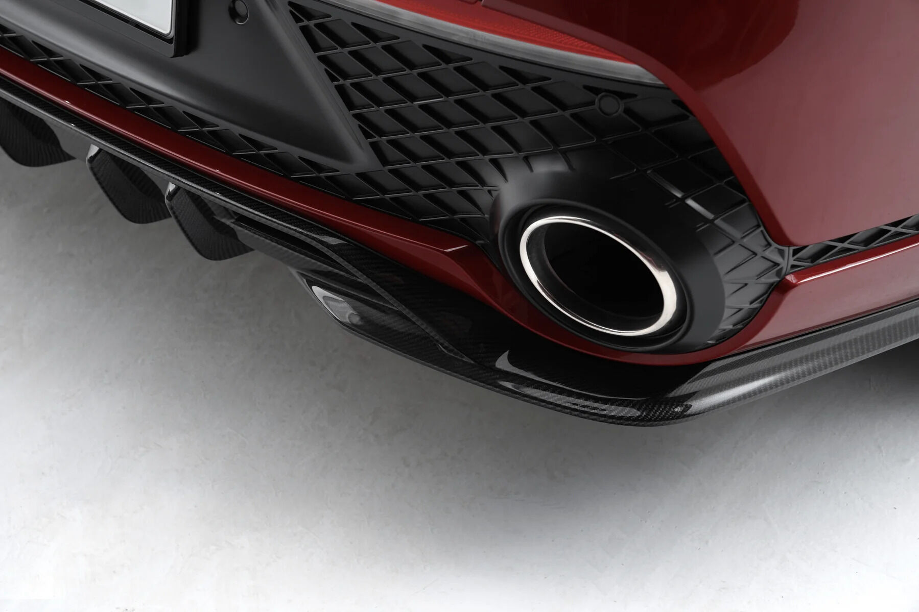 2022-2023 Genesis GV70 Sport Prestige/Sport Advanced 2.5T/3.5T V1 Carbon Fiber Rear Diffuser by ADRO USA