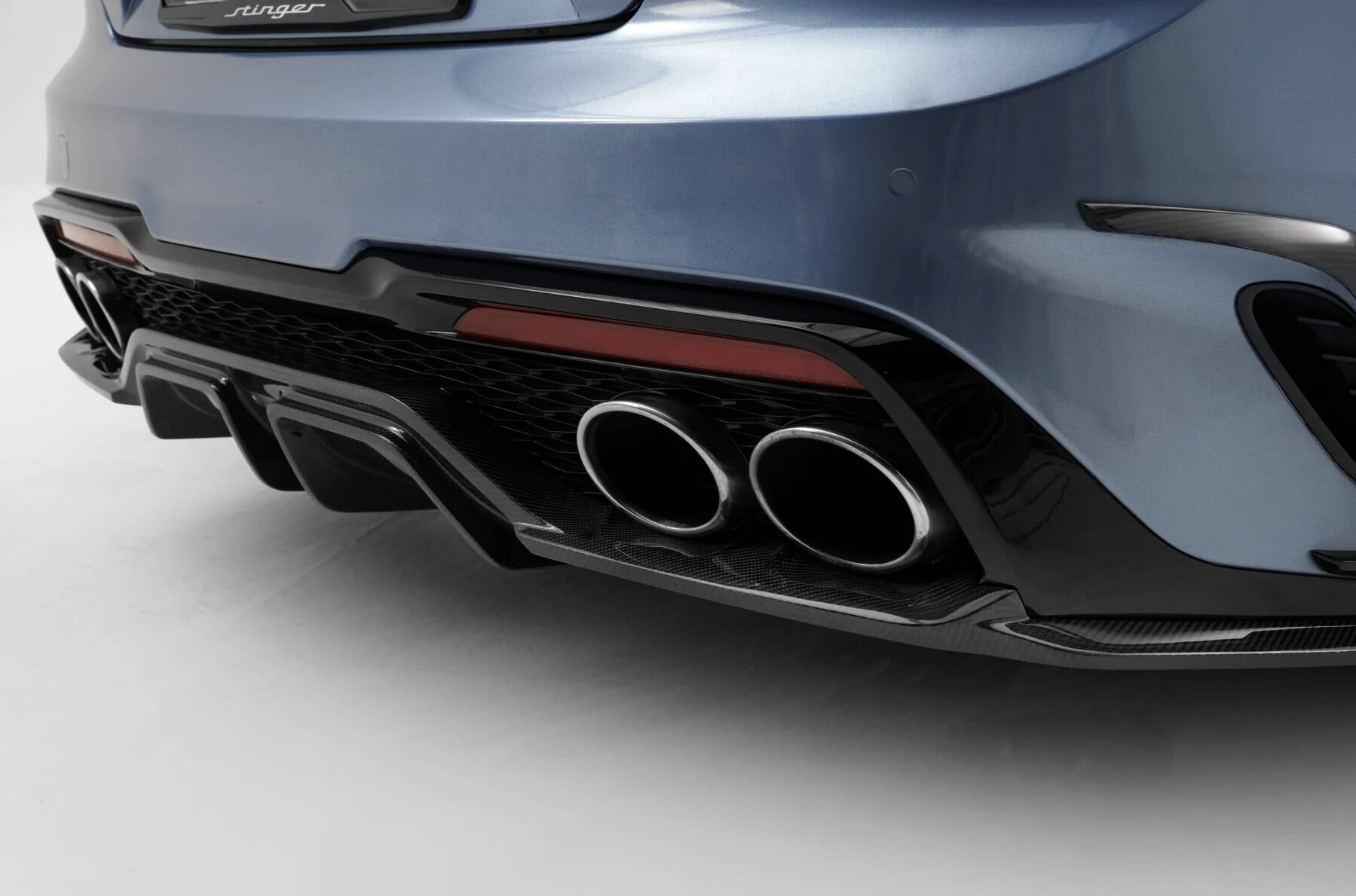 2022-2023 Kia Stinger GT-Line/GT1/GT2 V3 Carbon Fiber Rear Diffuser by ADRO USA