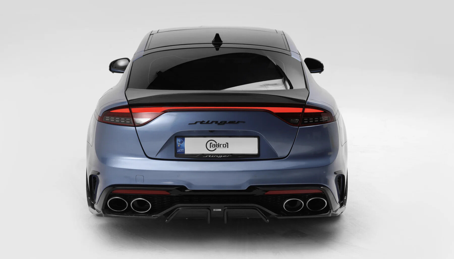 2022-2023 Kia Stinger GT-Line/GT1/GT2 V3 Carbon Fiber Rear Diffuser by ADRO USA