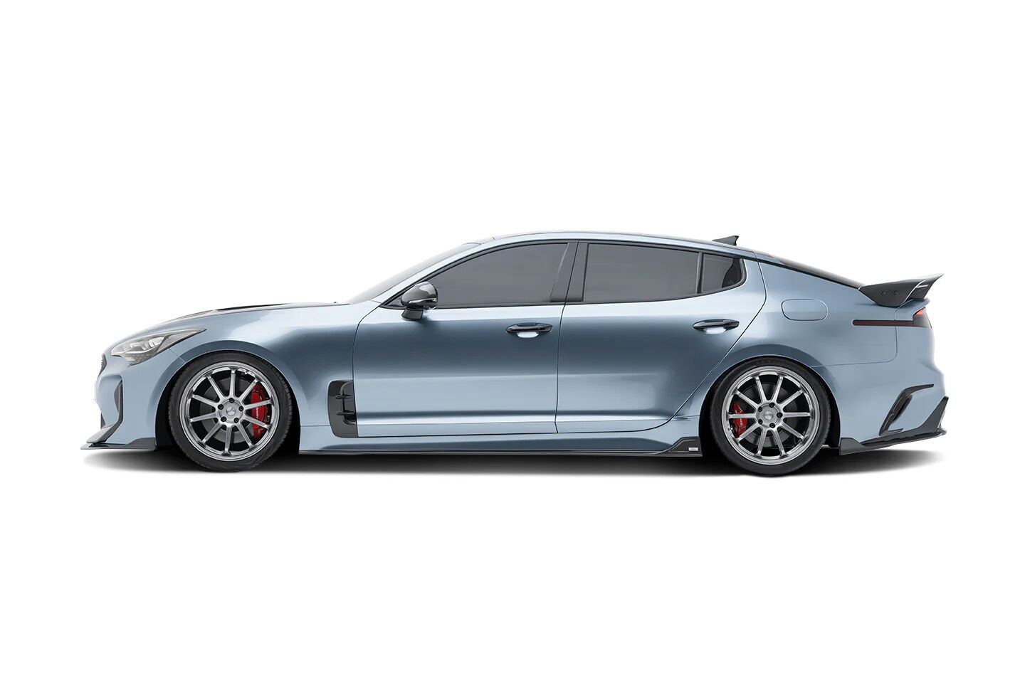 2018-2023 Kia Stinger GT/GT-Line/GT1/GT2/Premium/2.0 Base V3 Carbon Fiber Trunk Spoiler by ADRO USA