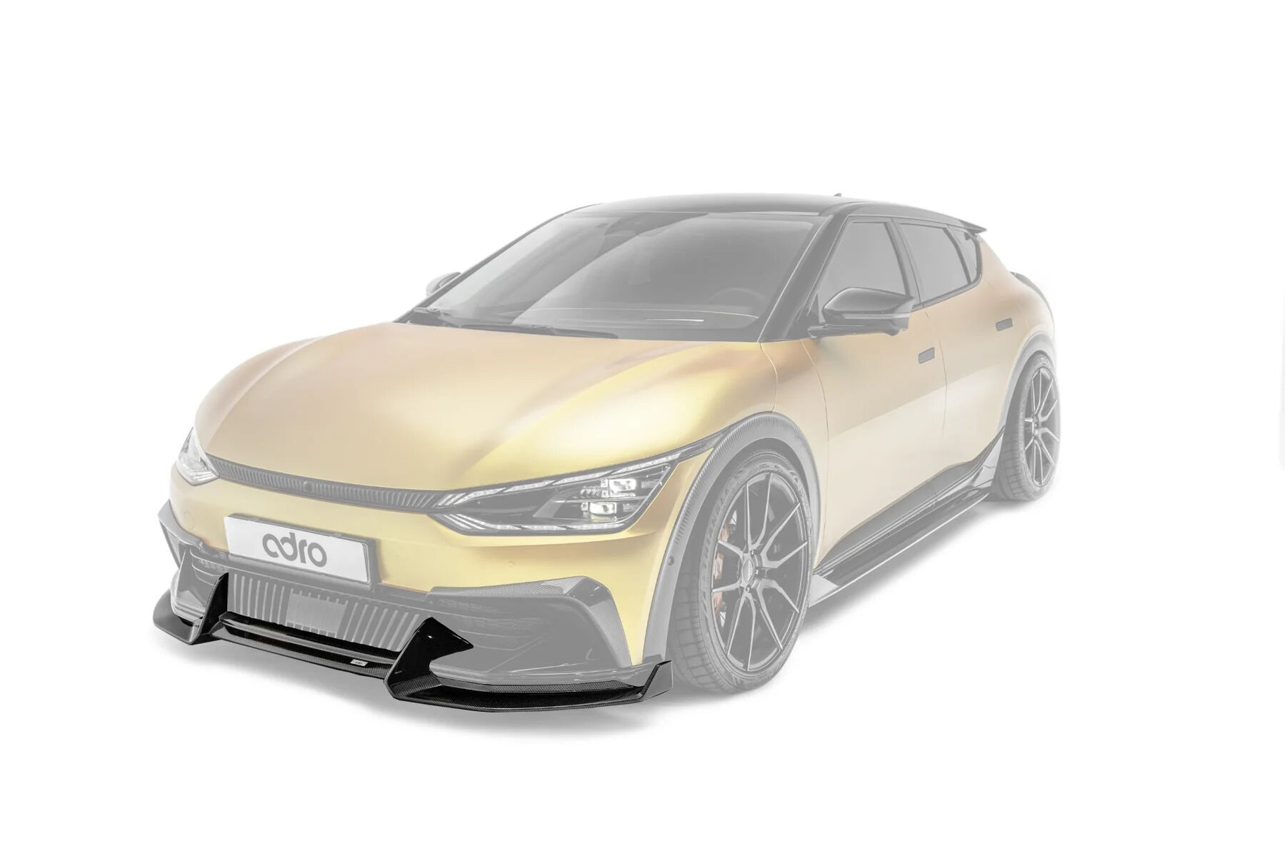 2022-2023 Kia EV6 First Edition/Light/Wind V1 Carbon Fiber Front Lip by ADRO USA