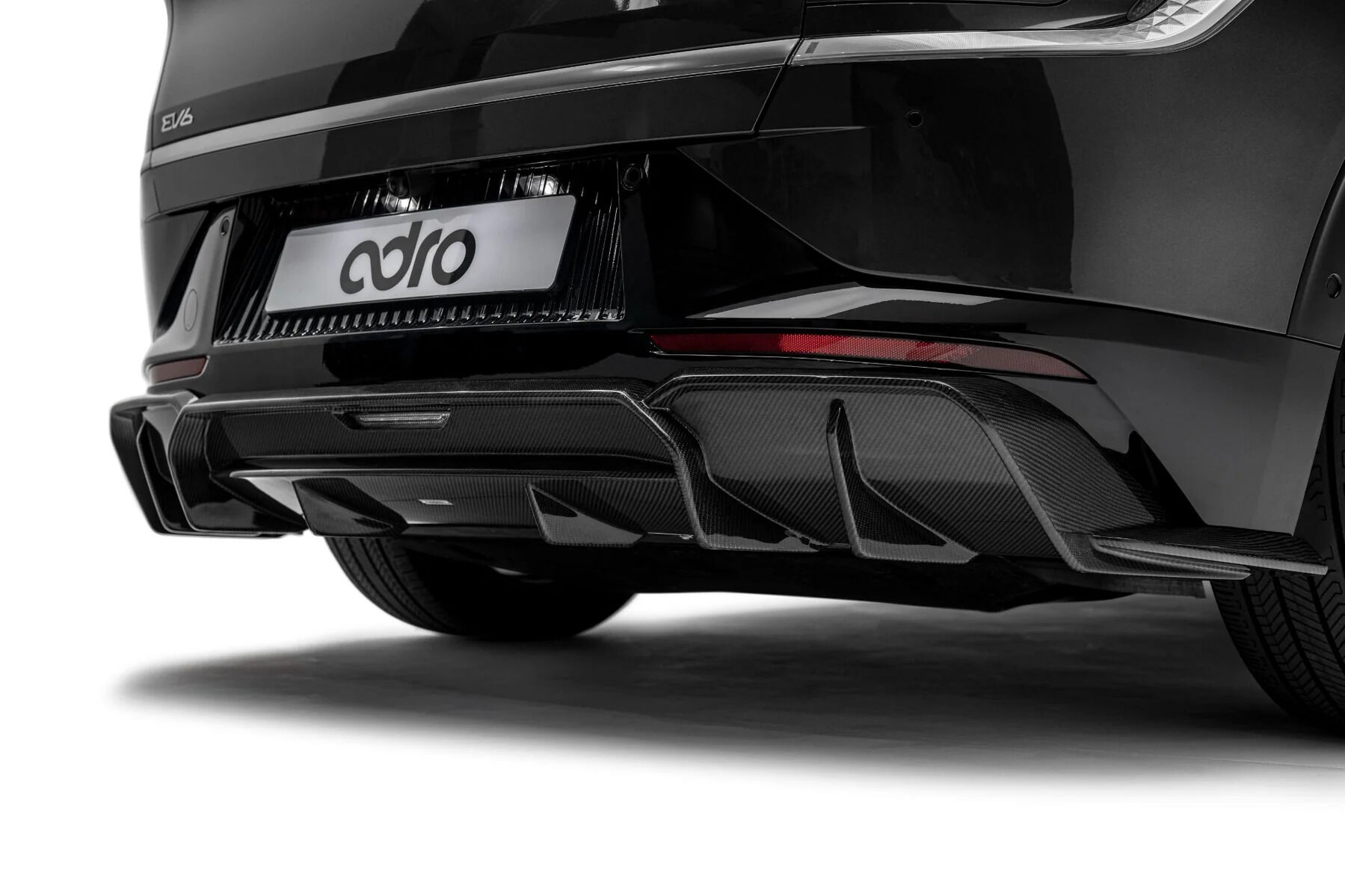 2022-2023 Kia EV6 First Edition/Light/Wind Carbon Fiber Rear Diffuser by ADRO USA - A12A40-1301
