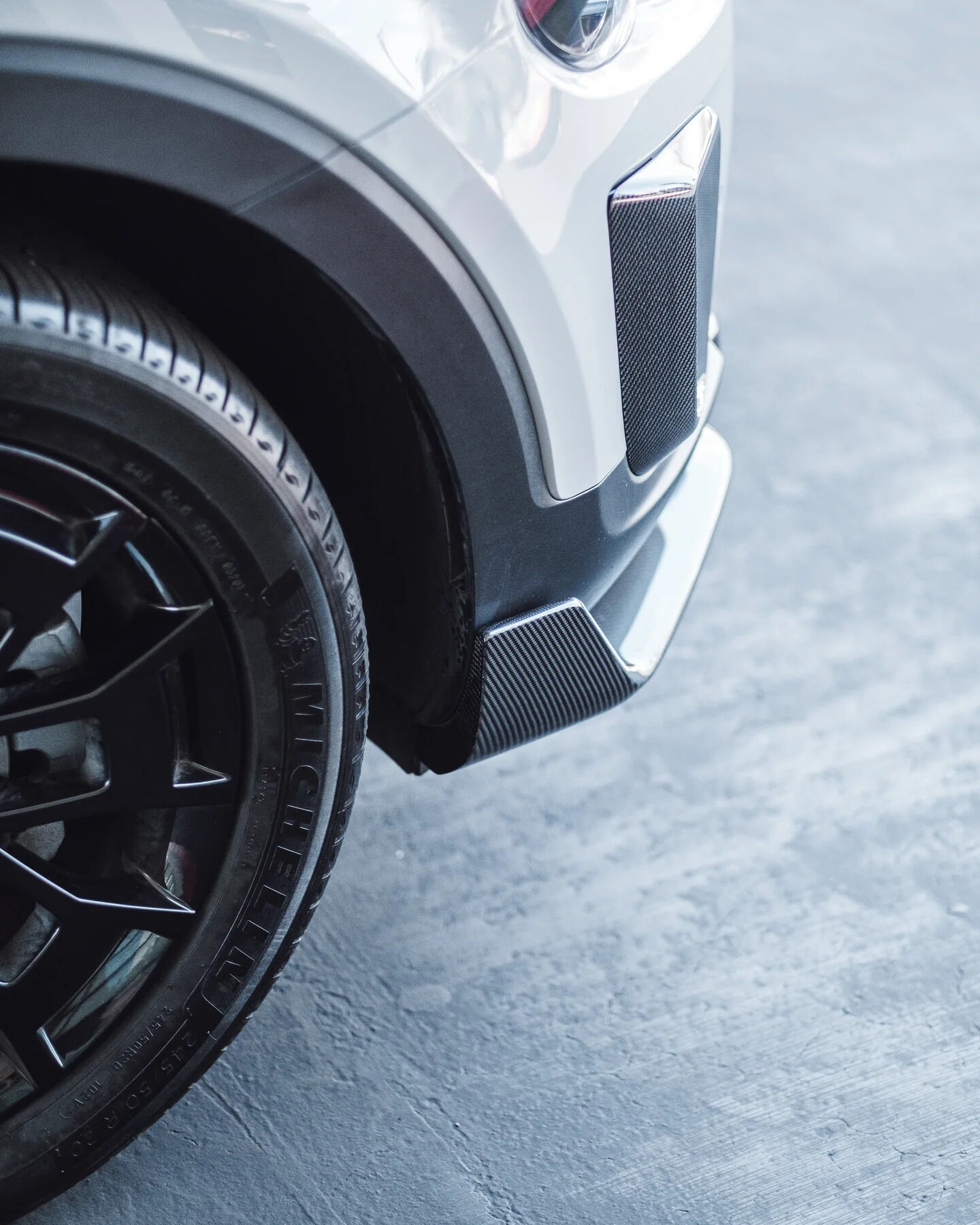 2020-2022 Kia Telluride SX/EX/S/LX V1 Carbon Fiber Front Lip by ADRO USA