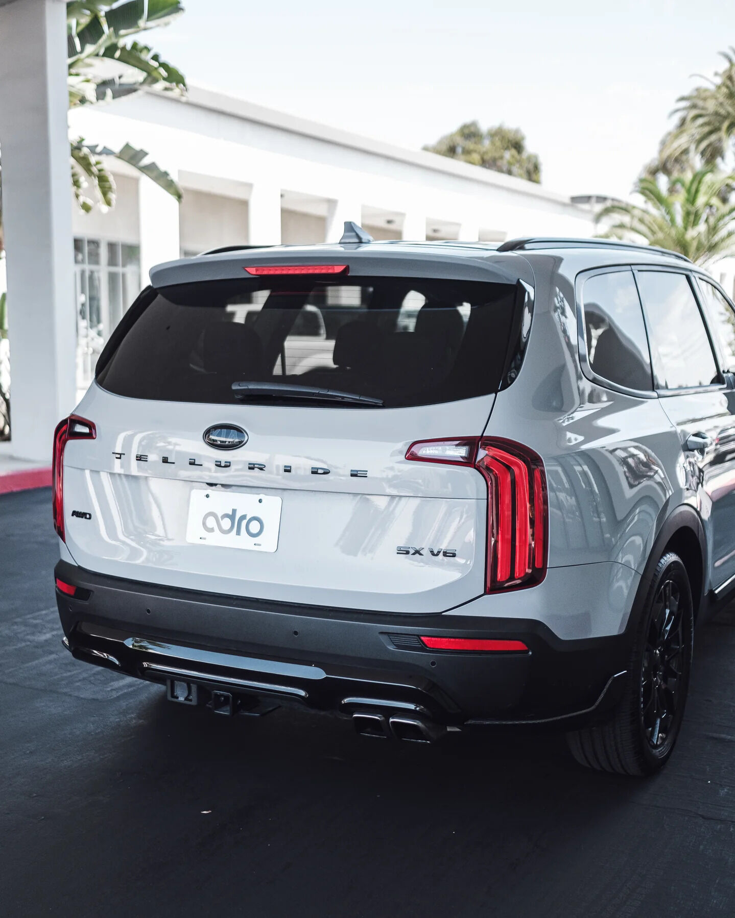 2020-2022 Kia Telluride SX/EX/S/LX V1 Carbon Fiber Rear Winglet by ADRO USA