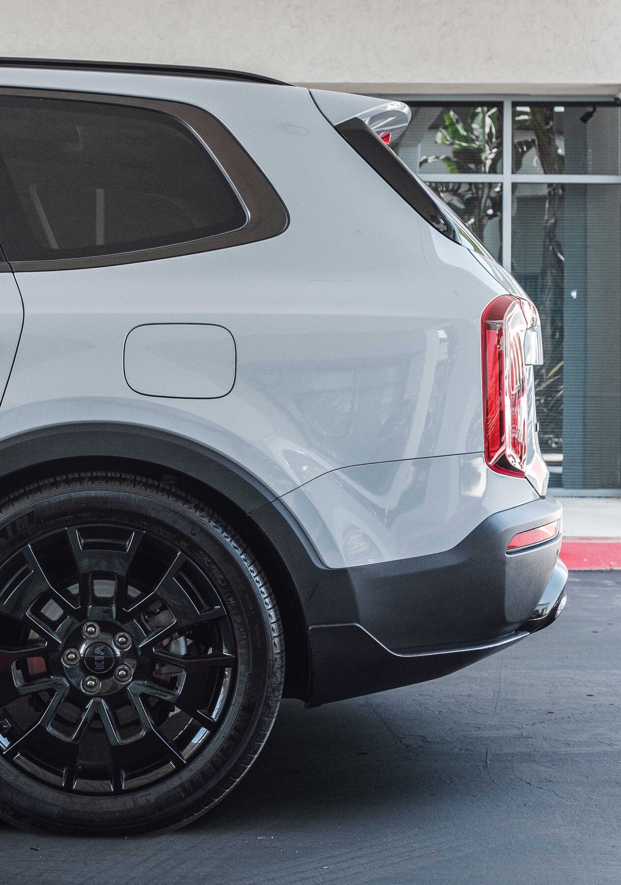 2020-2022 Kia Telluride SX/EX/S/LX V1 Carbon Fiber Rear Winglet by ADRO USA
