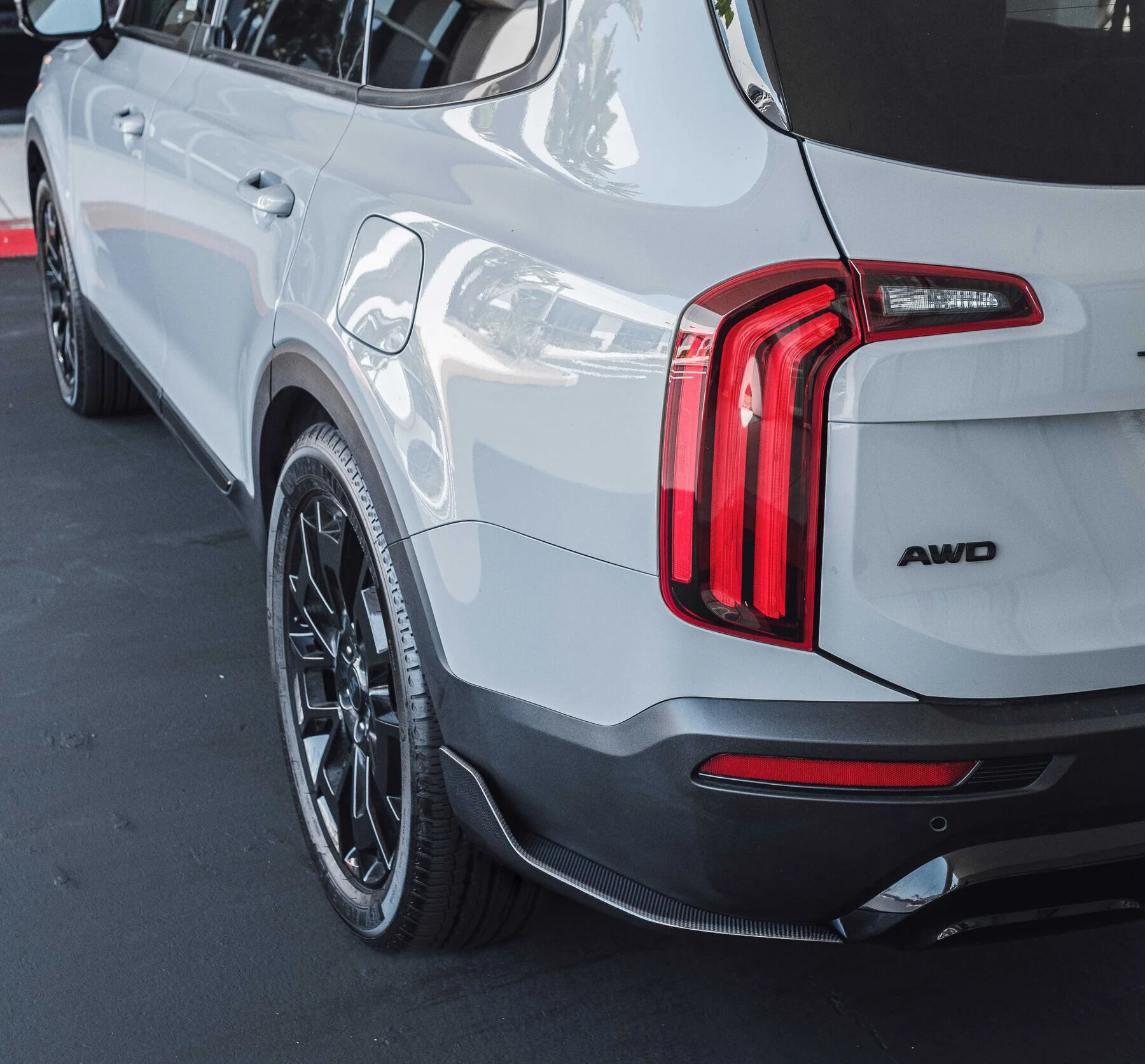 2020-2022 Kia Telluride SX/EX/S/LX V1 Carbon Fiber Rear Winglet by ADRO USA - A12A50-1301