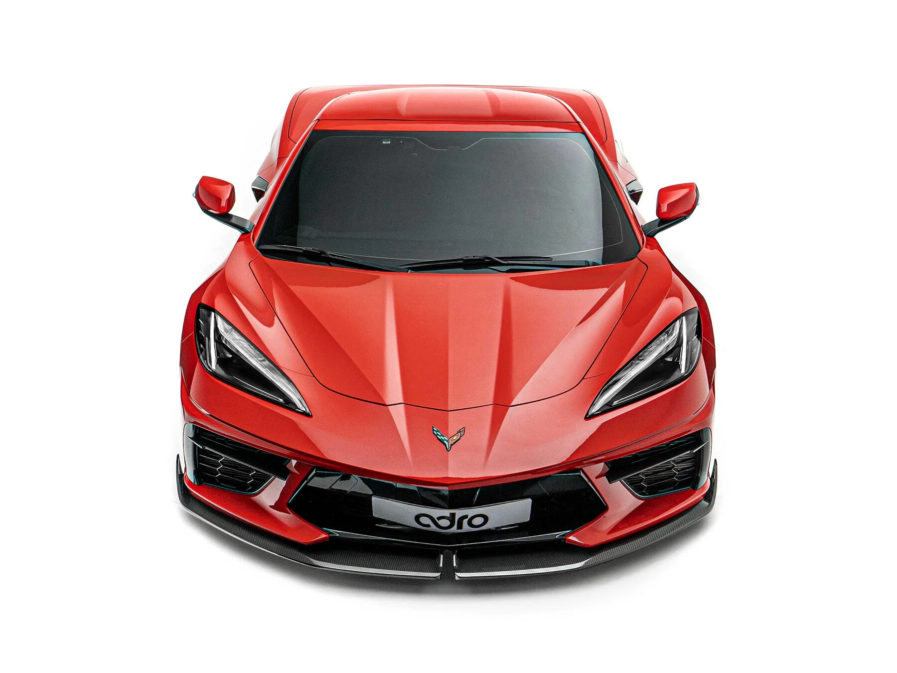 2020-2023 Corvette C8 1LT/2LT/3LT V1 Carbon Fiber Front Lip by ADRO USA - A13A10-1201