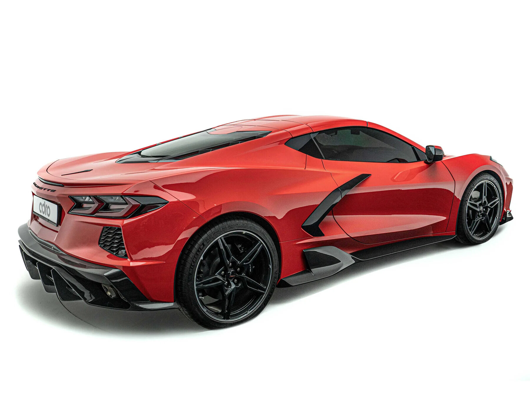 2020-2023 Corvette C8 1LT/2LT/3LT V1 Carbon Fiber Rear Diffuser by ADRO USA
