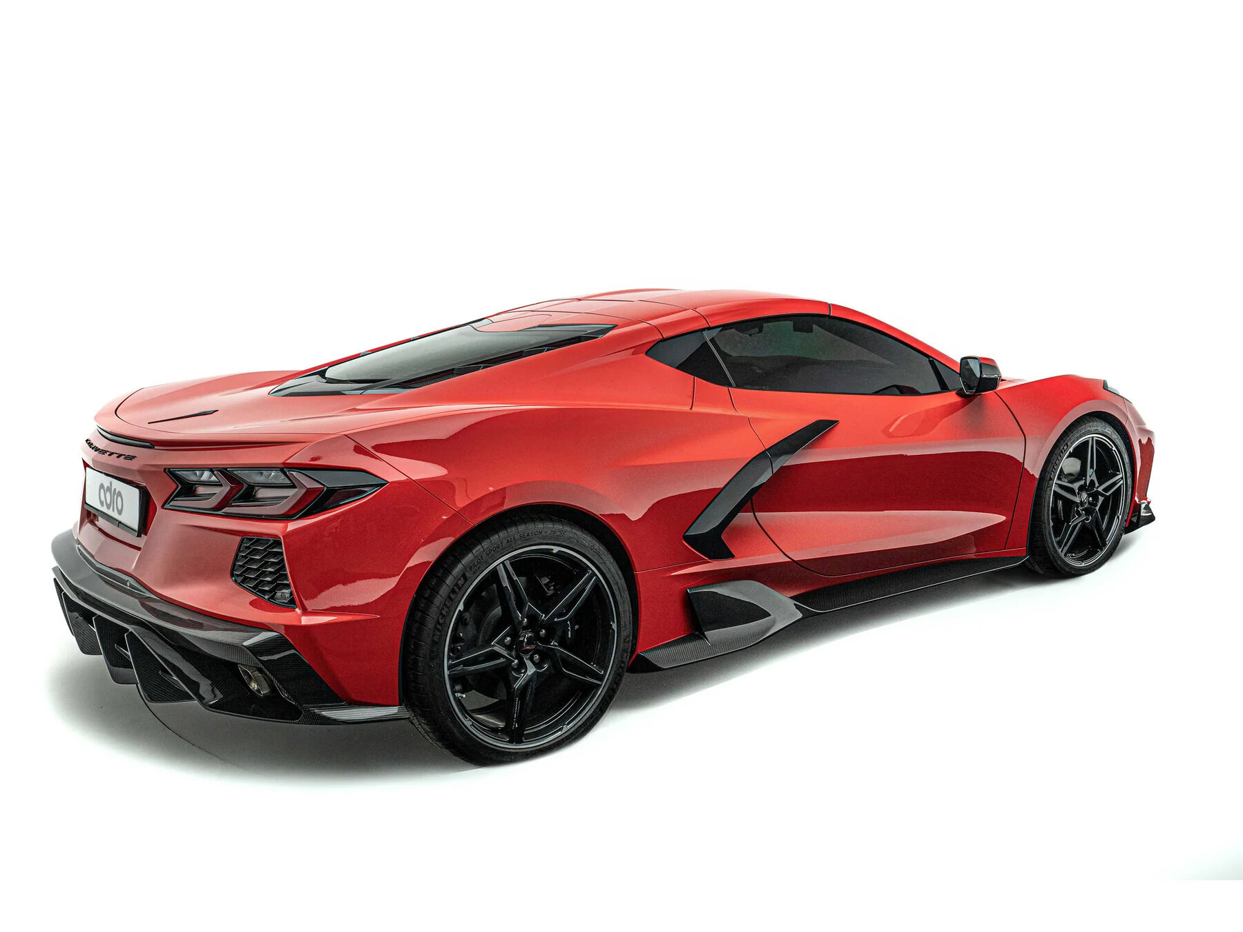 2020-2023 Corvette C8 1LT/2LT/3LT V1 Carbon Fiber Side Skirts by ADRO USA