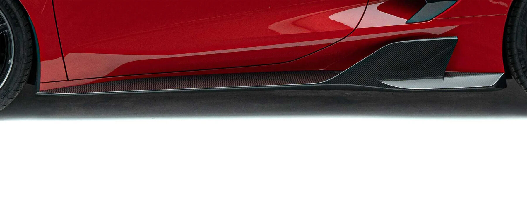 2020-2023 Corvette C8 1LT/2LT/3LT V1 Carbon Fiber Side Skirts by ADRO USA