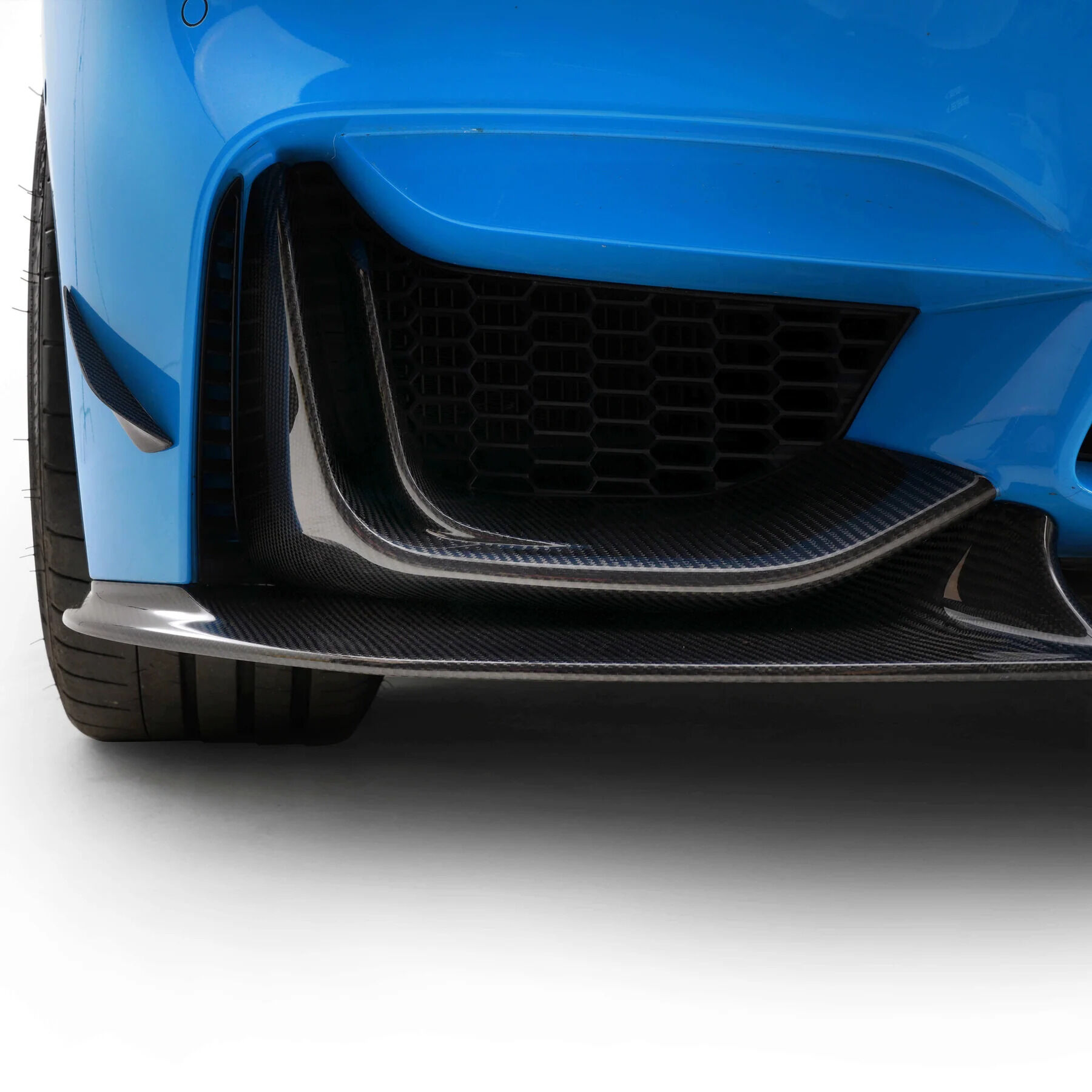 2015-2020 BMW M3 F80 V1 Carbon Fiber Front Lip by ADRO USA