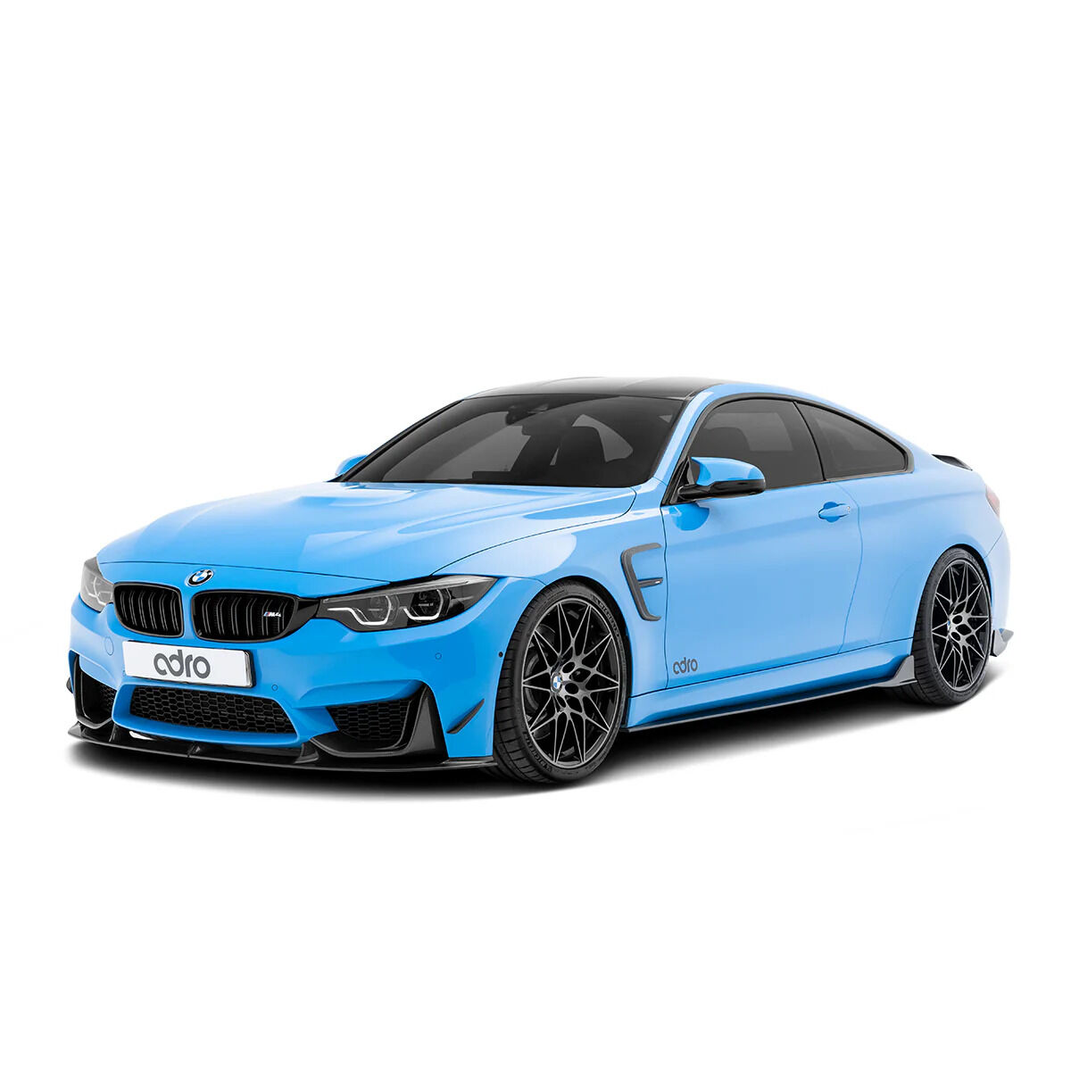 2015-2020 BMW M3 F80 V1 Carbon Fiber Front Lip by ADRO USA - A14A10-1201