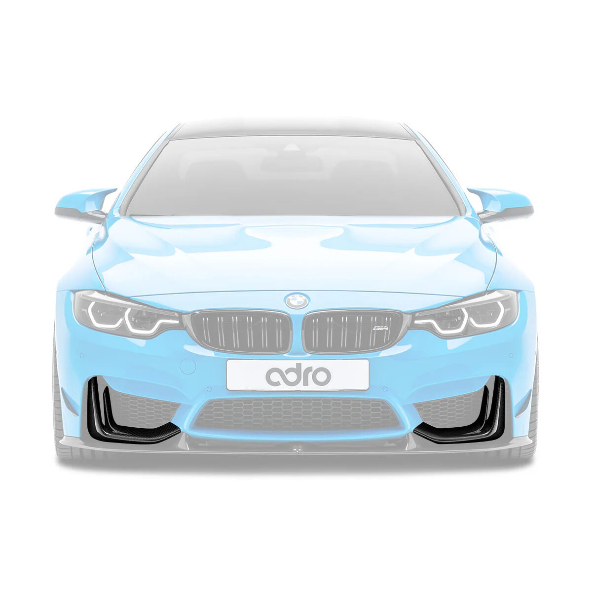 2015-2020 BMW M3 F80 V1 Carbon Fiber Air Duct Cover by ADRO USA