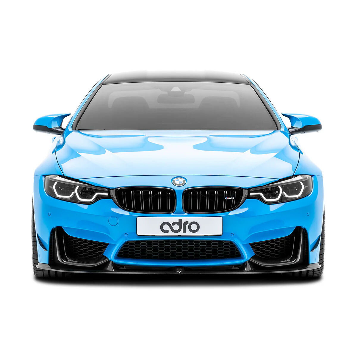 2015-2020 BMW M3 F80 V1 Carbon Fiber Air Duct Cover by ADRO USA - A14A10-1801