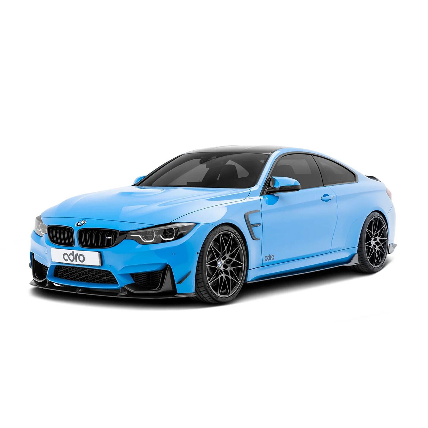 2015-2020 BMW M4 F82/F83 V1 Carbon Fiber Fender Trim Cover by ADRO USA