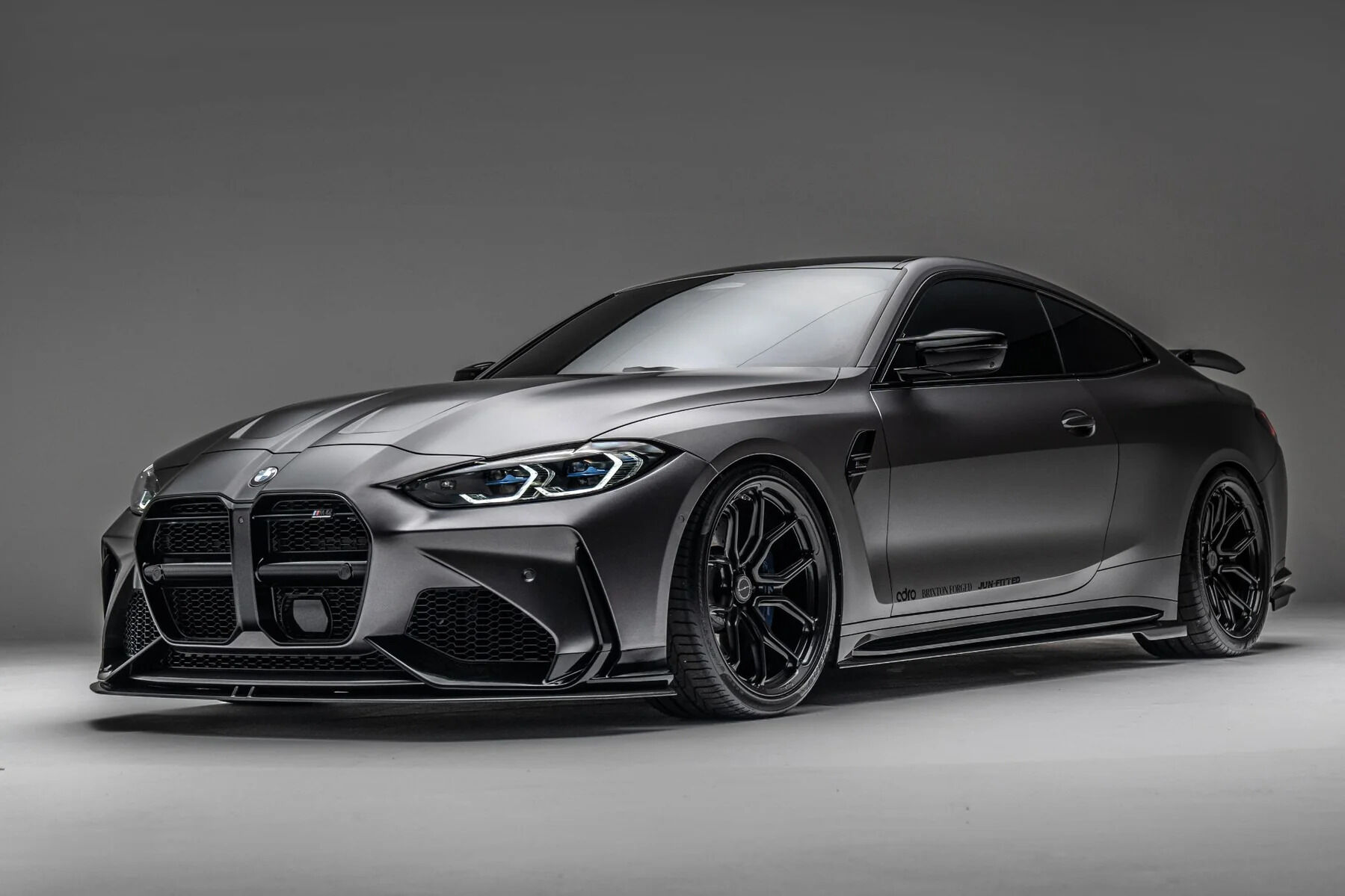 2020-2025 BMW M3 G80 V1 Carbon Fiber Front Lip by ADRO USA - A14A11-1201