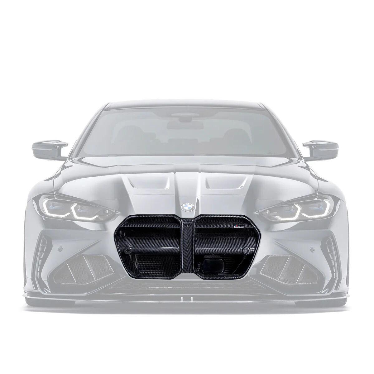 2020-2025 BMW M4 G83 Convertible V1 Carbon Fiber Front Center Grille by ADRO USA