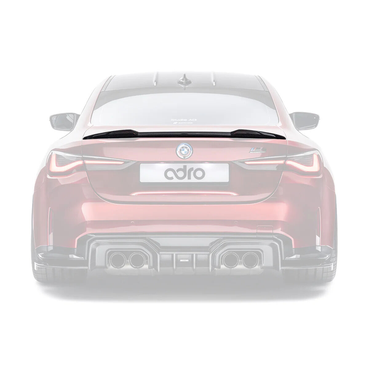 2021-2025 BMW M4 Xdrive/Competition G82 Coupe V1 Dry Carbon Fiber Trunk Spoiler by ADRO USA