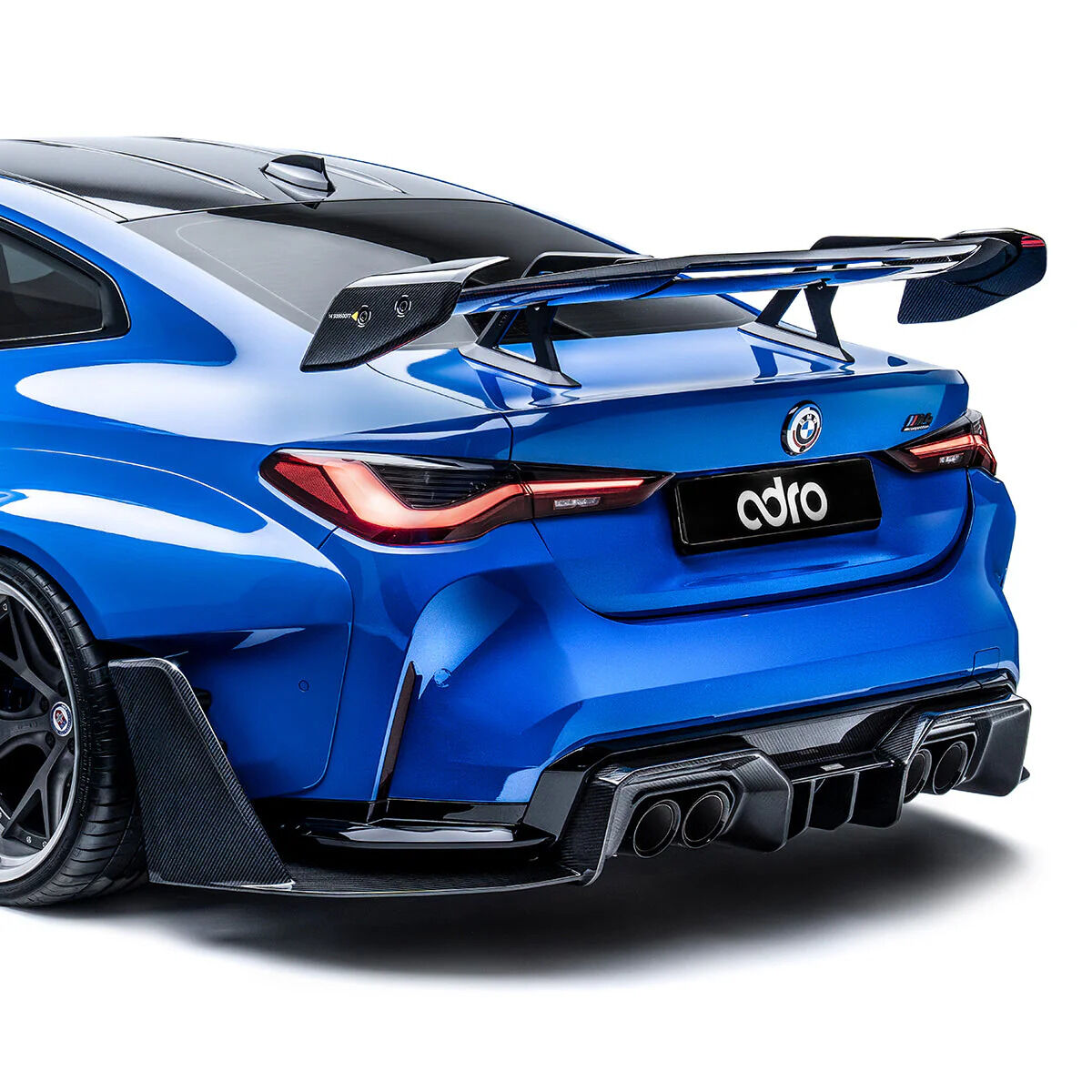 2021-2025 BMW M4 G82 Dry Carbon Fiber Trunk Spoiler by ADRO USA - A14A40-1503