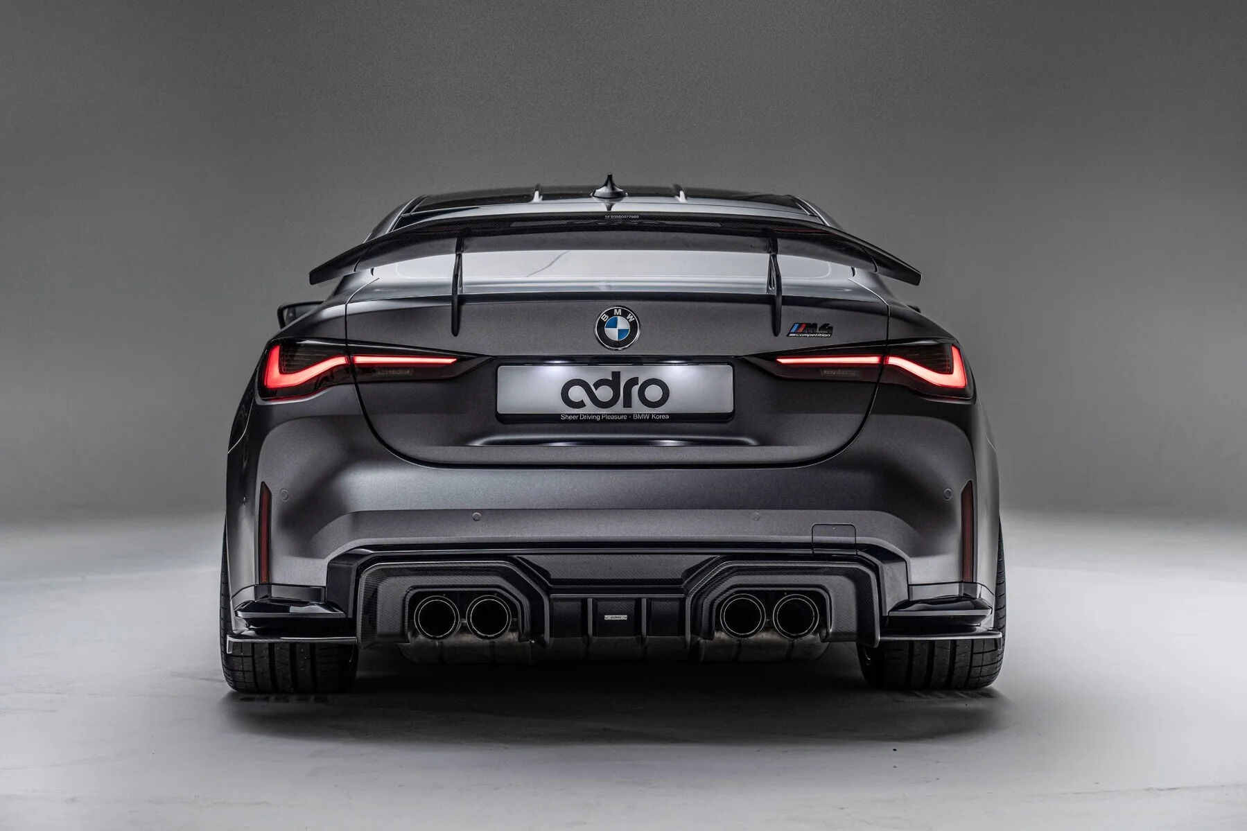 2021-2025 BMW M3 Standard/Competition/Touring G80 V1 Dry Carbon Fiber Rear Diffuser by ADRO USA - A14A50-1301