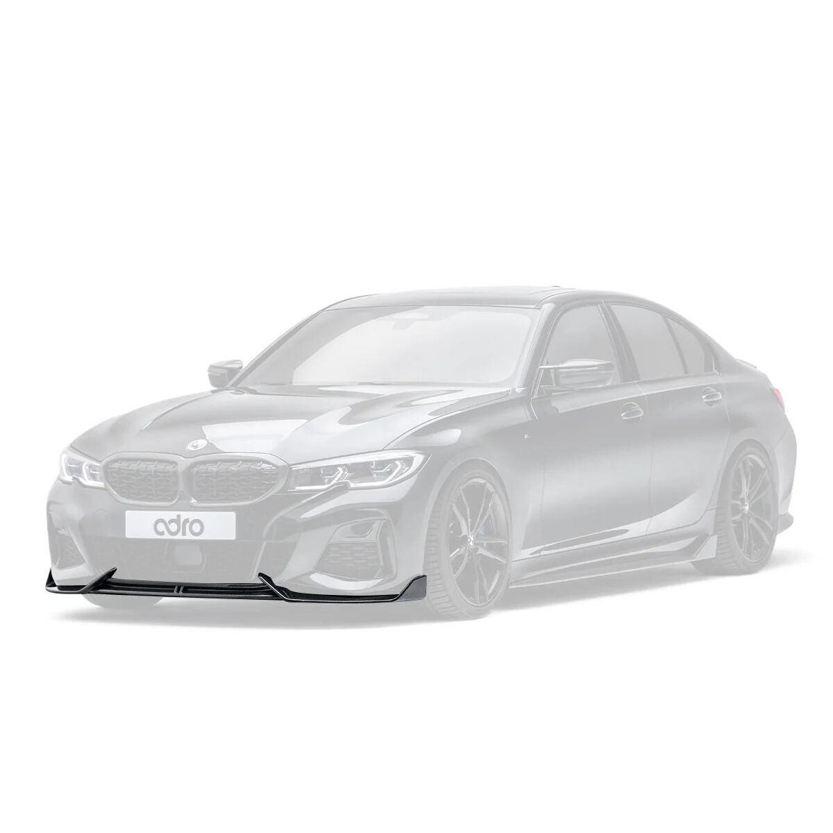 2020-2022 BMW M340i G20 Pre-LCI Carbon Fiber Front Lip by ADRO USA