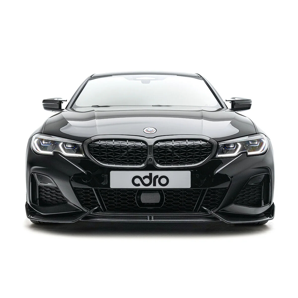 2020-2022 BMW M340i G20 Pre-LCI Carbon Fiber Front Lip by ADRO USA