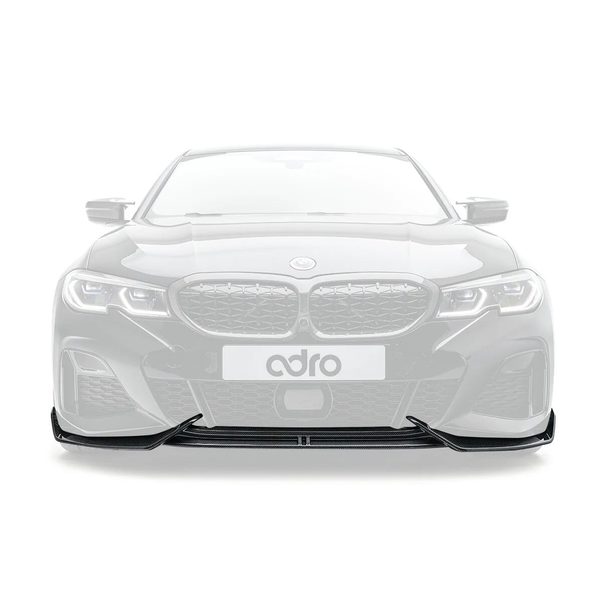 2020-2022 BMW M340i G20 Pre-LCI Carbon Fiber Front Lip by ADRO USA
