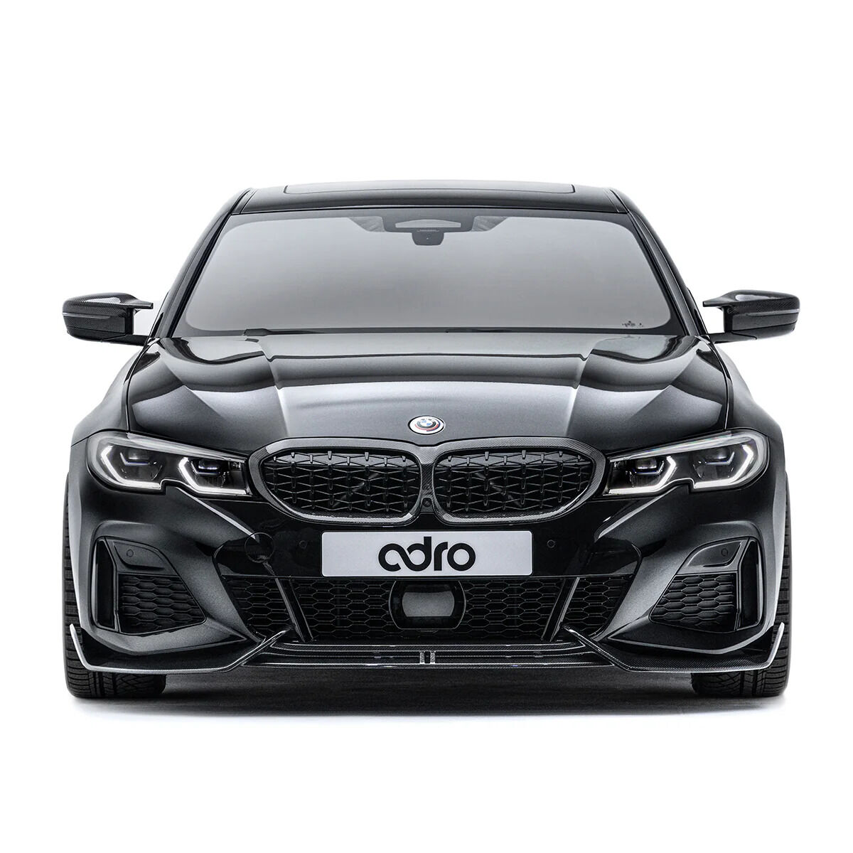 2020-2022 BMW M340i G20 Pre-LCI Carbon Fiber Front Lip by ADRO USA - A14A60-1201
