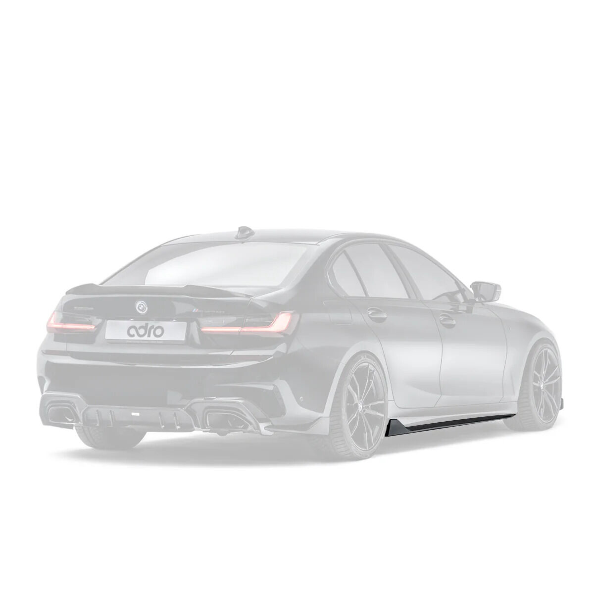 2020-2022 BMW M340i G20 Pre-LCI Carbon Fiber Side Skirts by ADRO USA