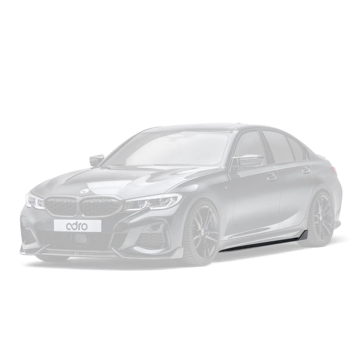 2020-2022 BMW M340i G20 Pre-LCI Carbon Fiber Side Skirts by ADRO USA