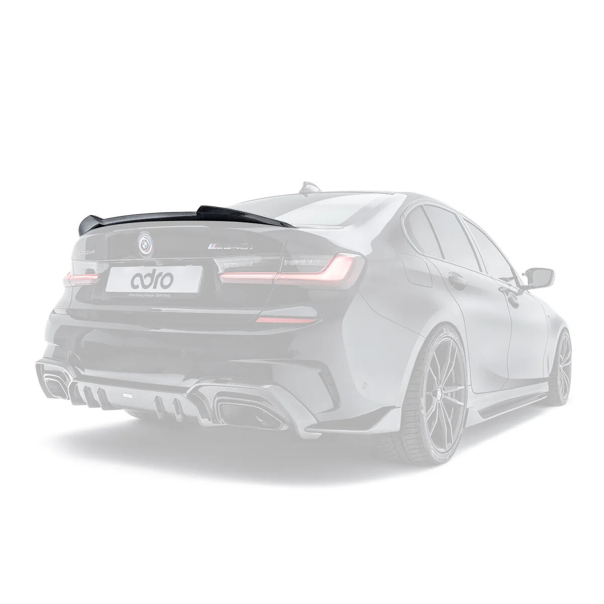 2020-2025 BMW M3 G80 Dry Carbon Fiber Spoiler by ADRO USA