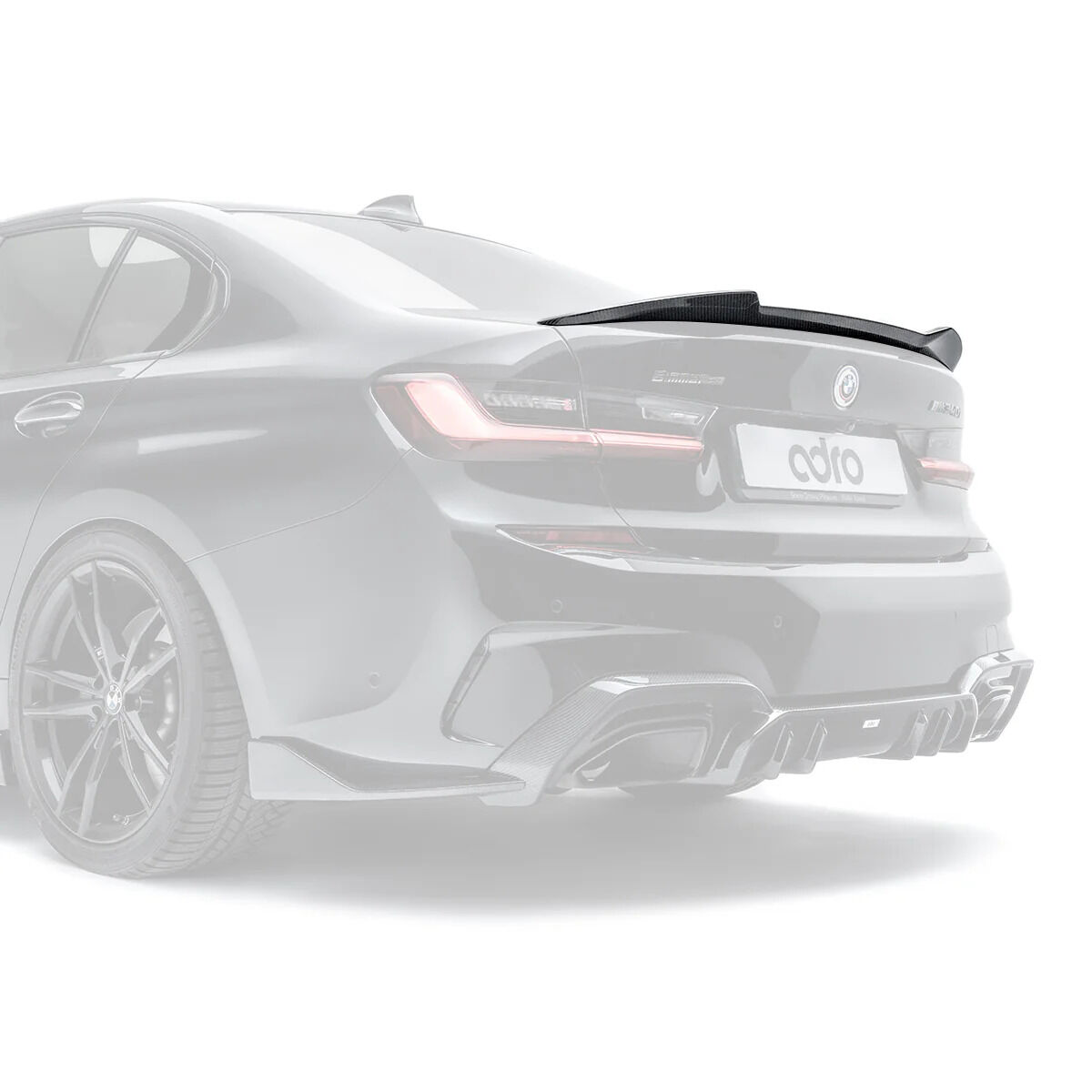 2020-2025 BMW M3 G80 Dry Carbon Fiber Spoiler by ADRO USA