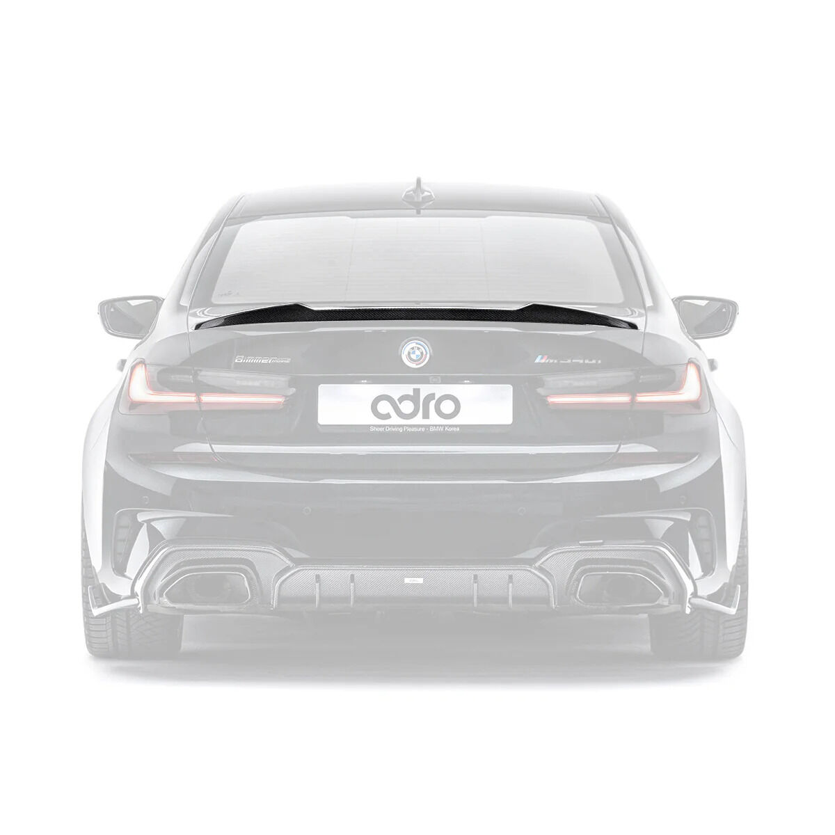 2020-2025 BMW M3 G80 Dry Carbon Fiber Spoiler by ADRO USA