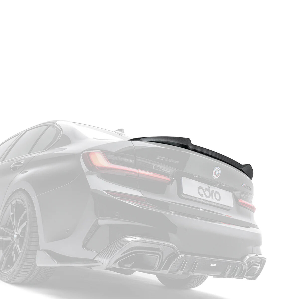 2020-2025 BMW M3 G80 Dry Carbon Fiber Spoiler by ADRO USA