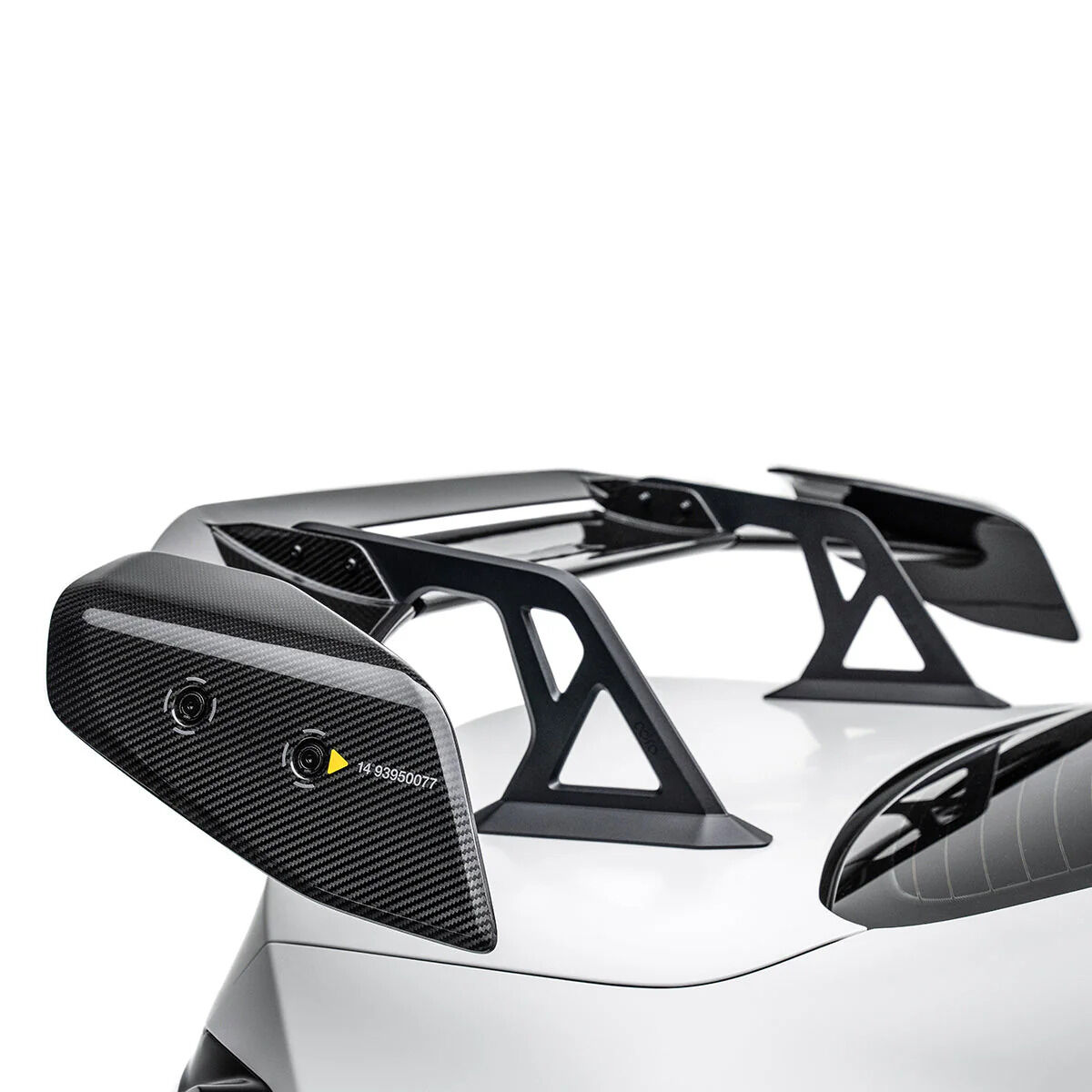 2023-2025 BMW M2 G87 Dry Carbon Fiber AT-R3 Swan Neck Wing by ADRO USA