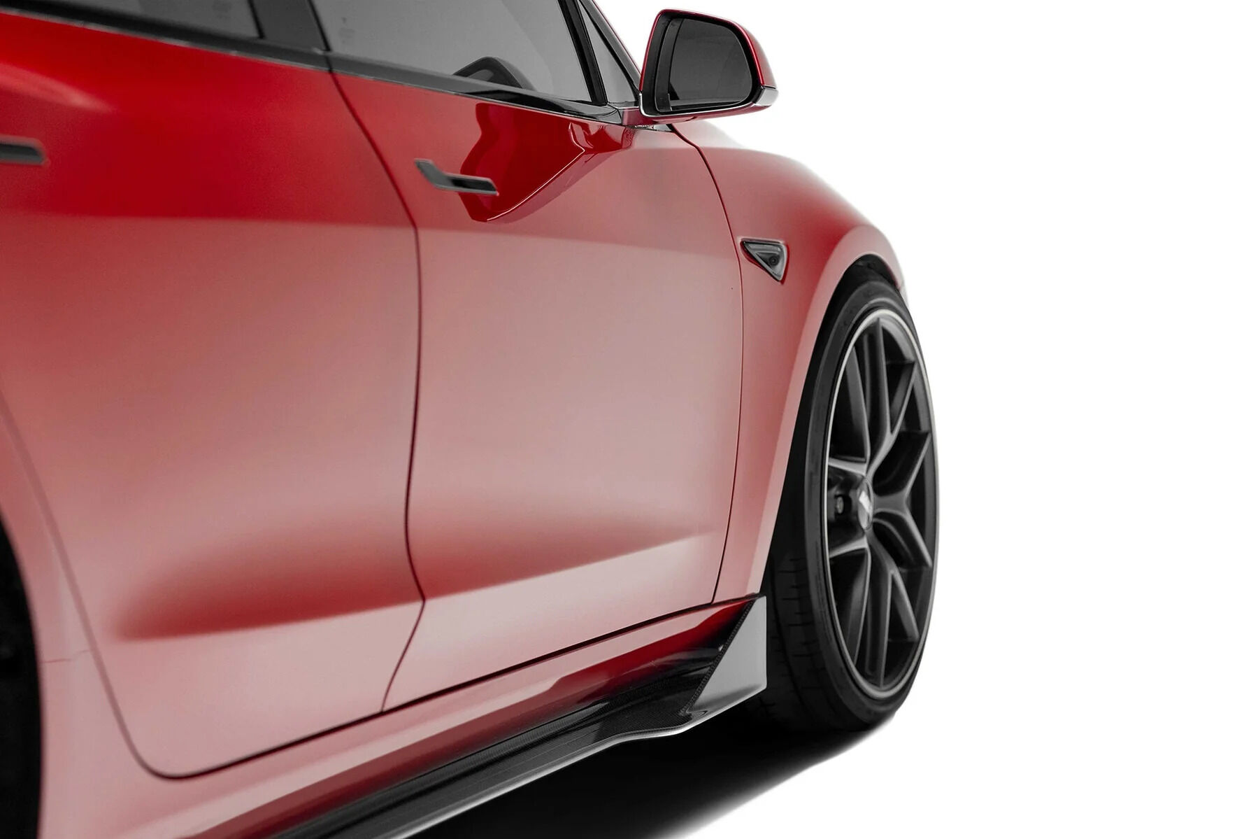 2017-2023 Tesla Model 3 V1 Dry Carbon Fiber Side Skirts by ADRO USA