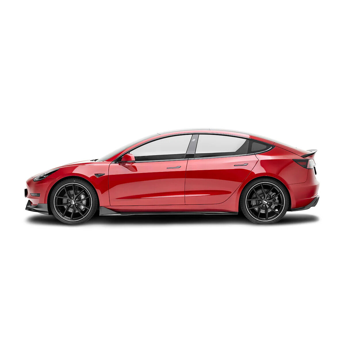 2017-2023 Tesla Model 3 V1 Dry Carbon Fiber Side Skirts by ADRO USA - A15A10-1401