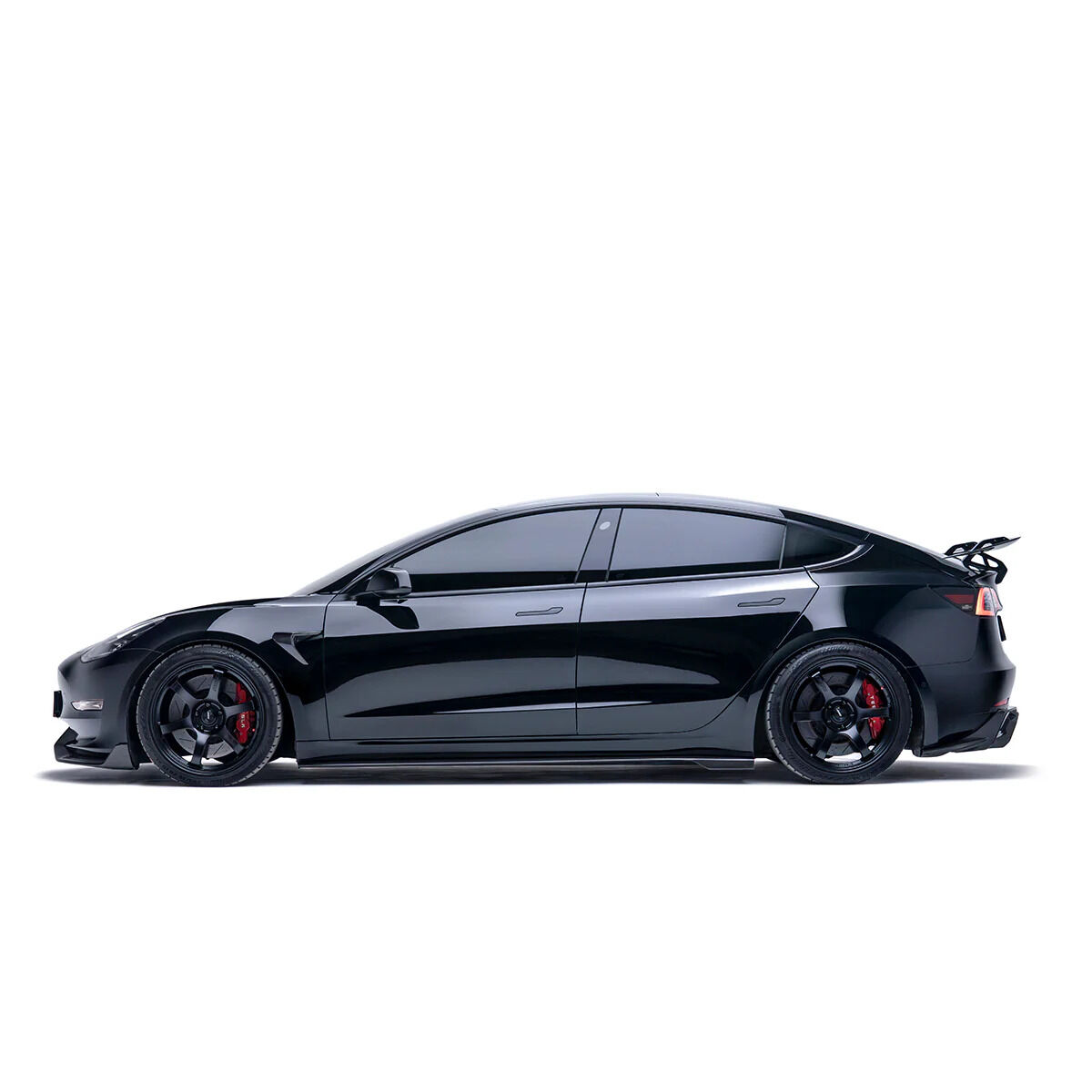 2017-2023 Tesla Model 3 V2 Carbon Fiber Side Skirts by ADRO USA - A15A10-1402