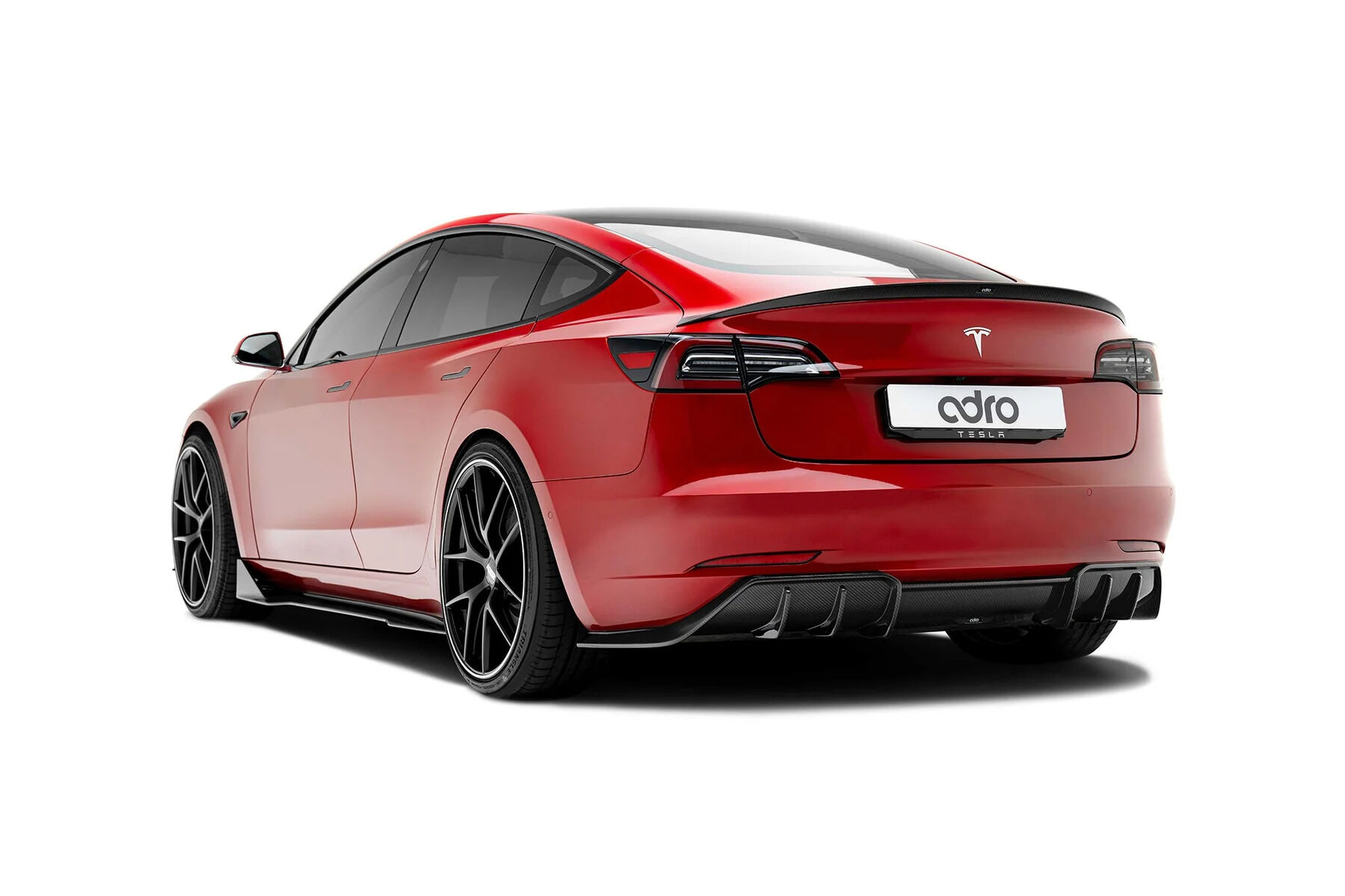 2017-2023 Tesla Model 3 V1 Dry Carbon Fiber Spoiler by ADRO USA