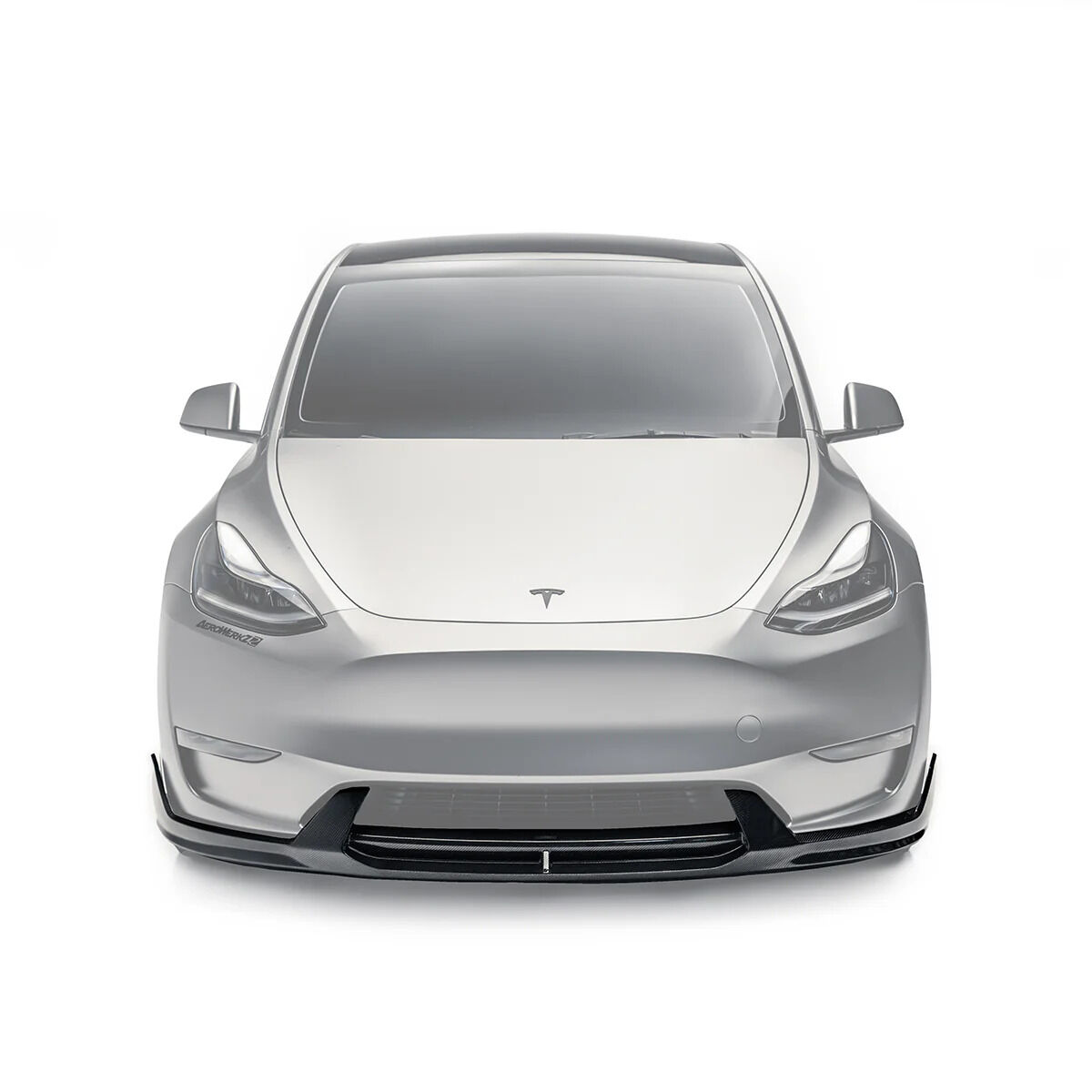 2019-2025 Tesla Model Y V2 Carbon Fiber Front Lip by ADRO USA