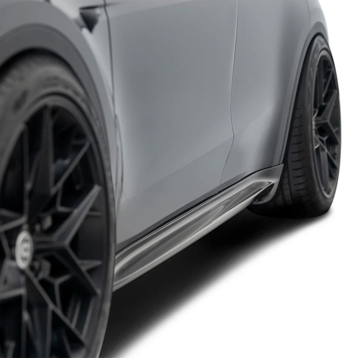 2020-2023 Tesla Model Y V1 Dry Carbon Fiber Side Skirts by ADRO USA