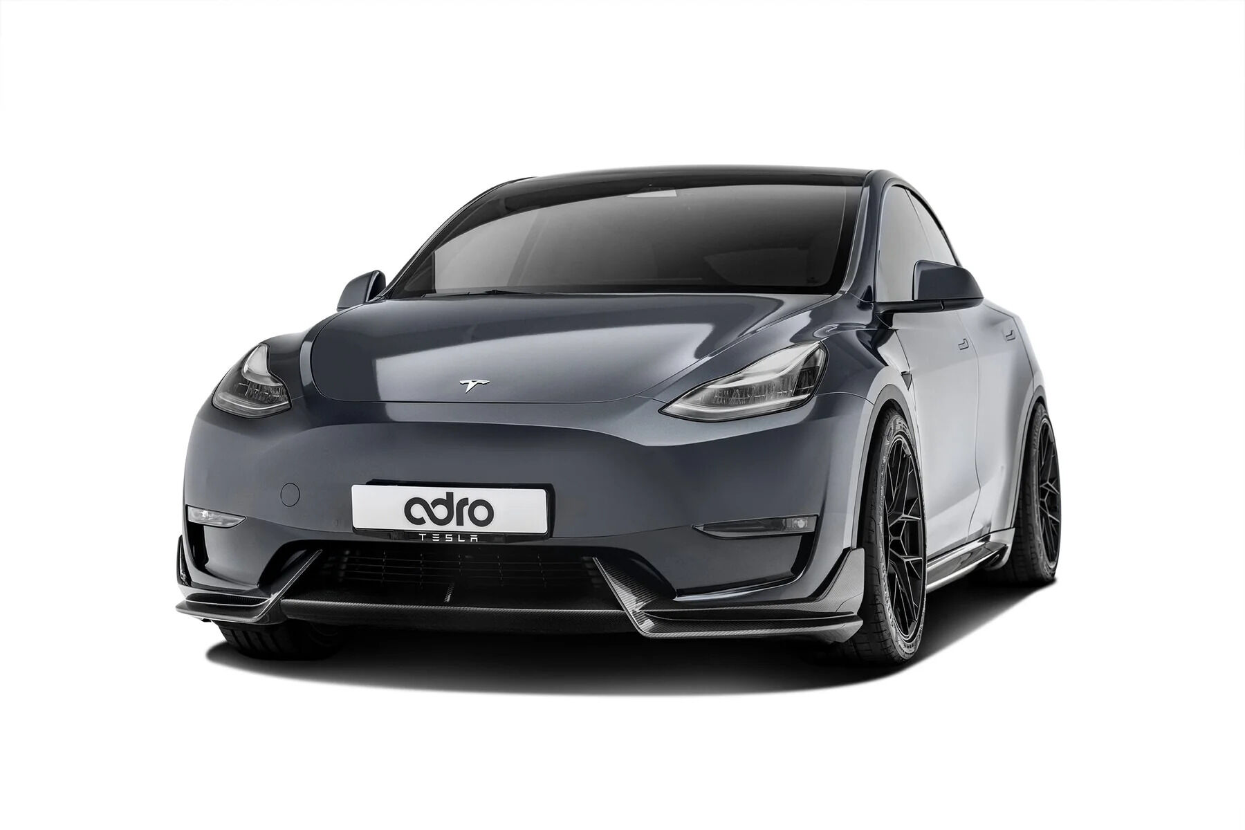 2020-2023 Tesla Model Y V1 Dry Carbon Fiber Side Skirts by ADRO USA