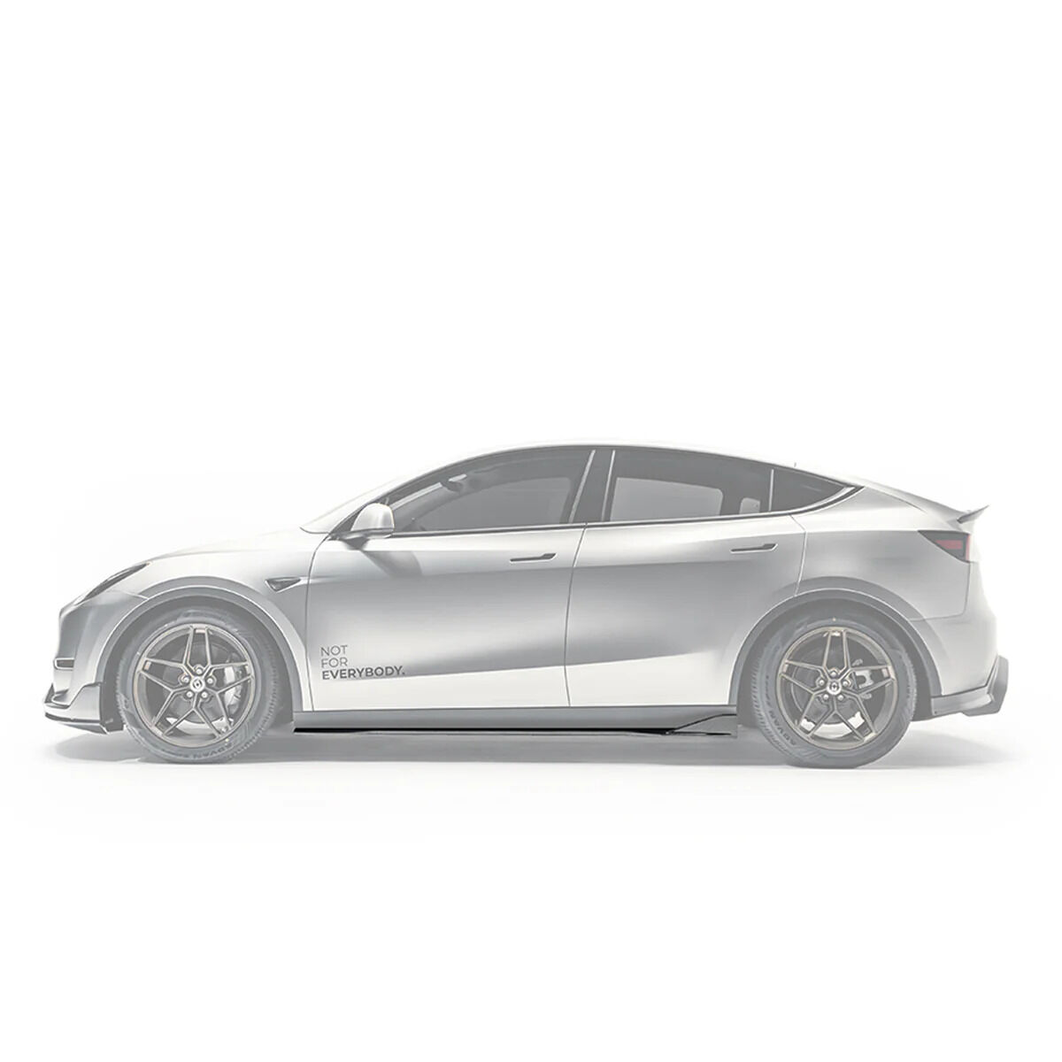 2019-2025 Tesla Model Y V2 Carbon Fiber Side Skirts by ADRO USA